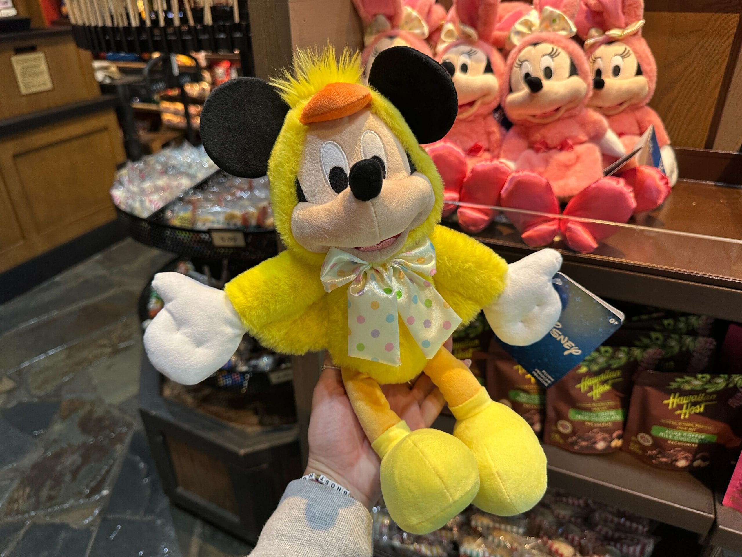 Mickey Easter chick plush