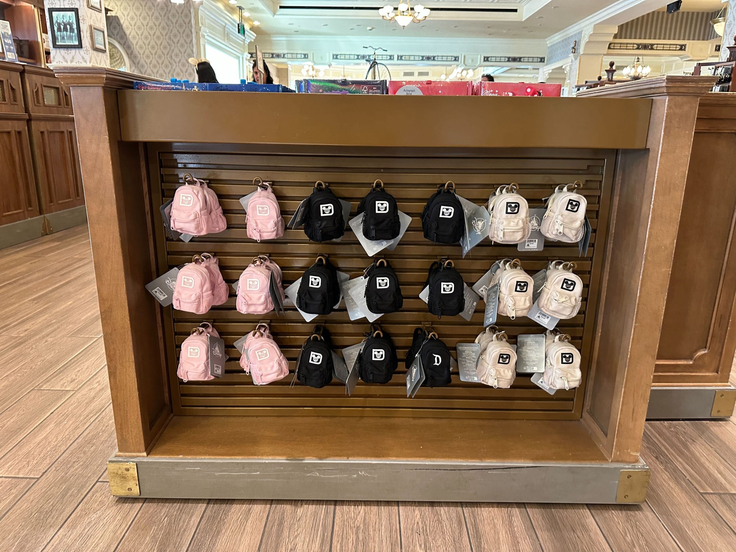 New Tiny Backpack Bag Charms & Ear Holder Bag at Walt Disney World