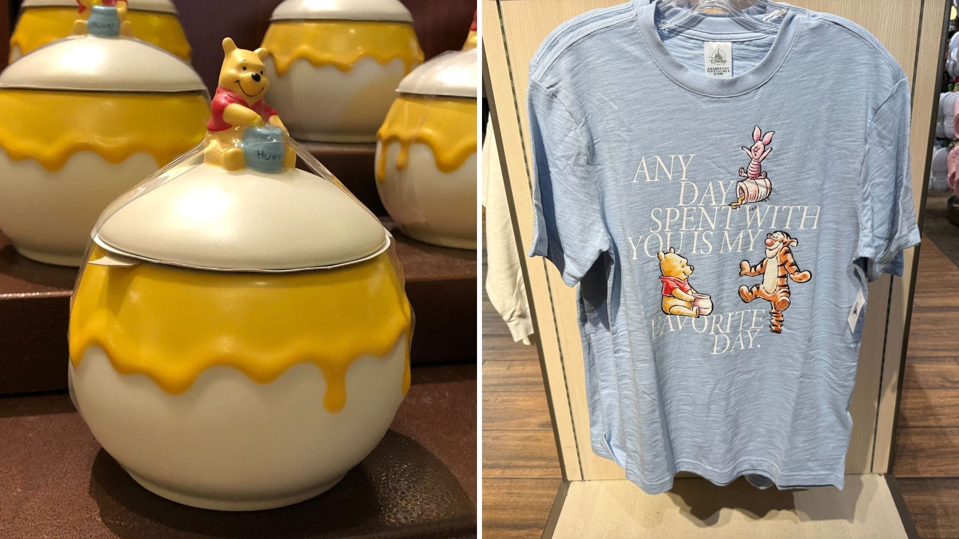 Winnie the Pooh T-Shirt & Candle at Walt Disney World