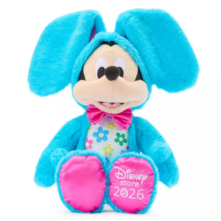 Mickey Mouse Easter Bunny plush from Disney Store online