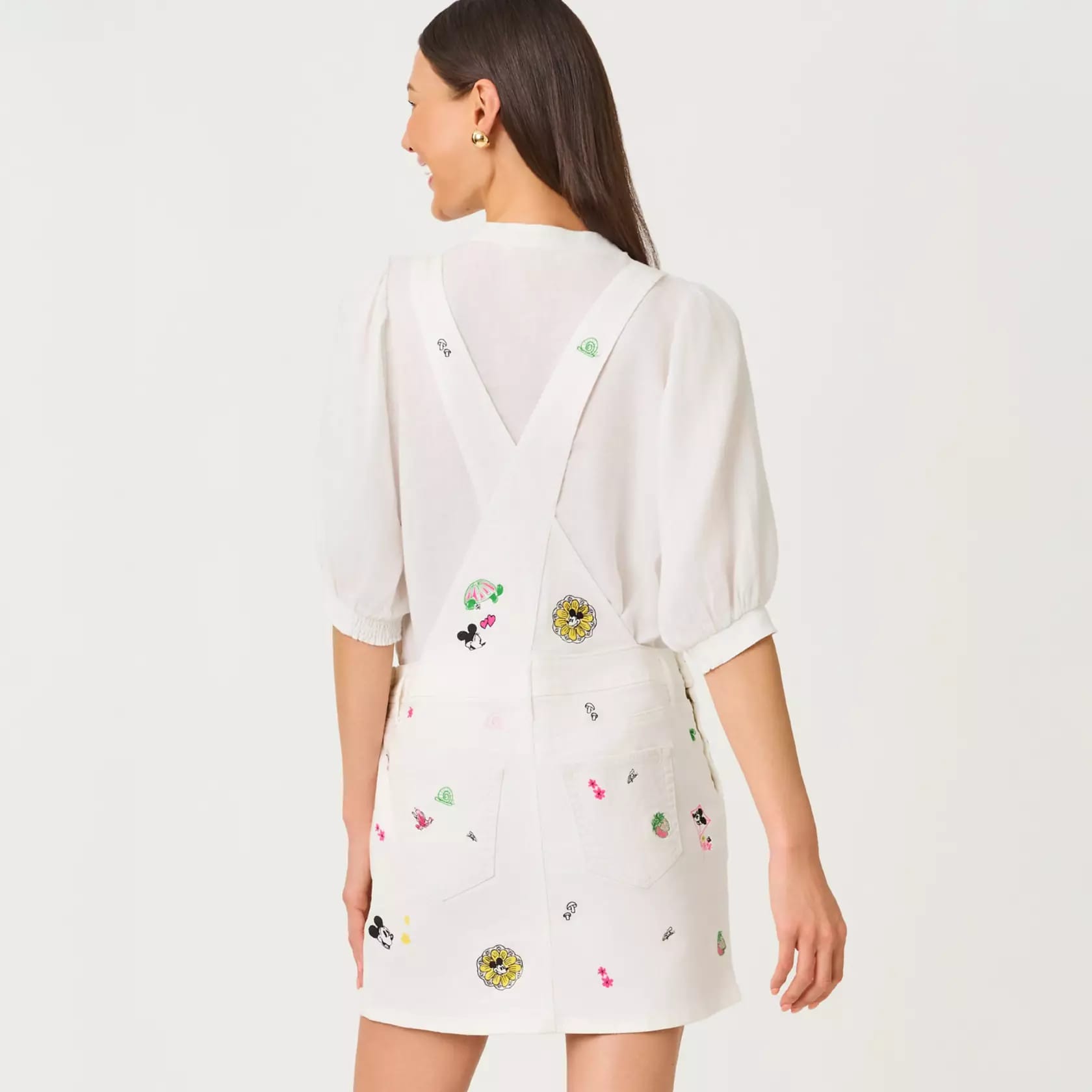 Mickey Mouse Denim Skirtall for Women by Lilly Pulitzer