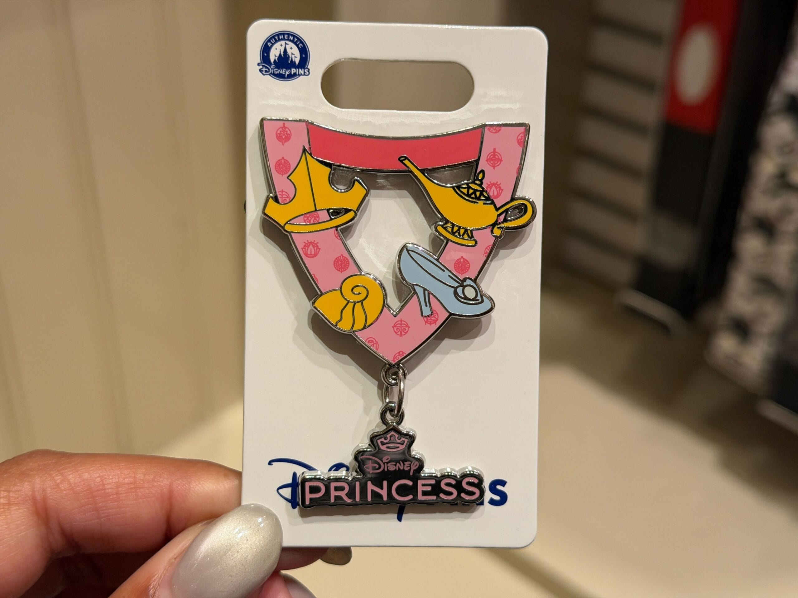 Disney Princess Lanyard Pin.