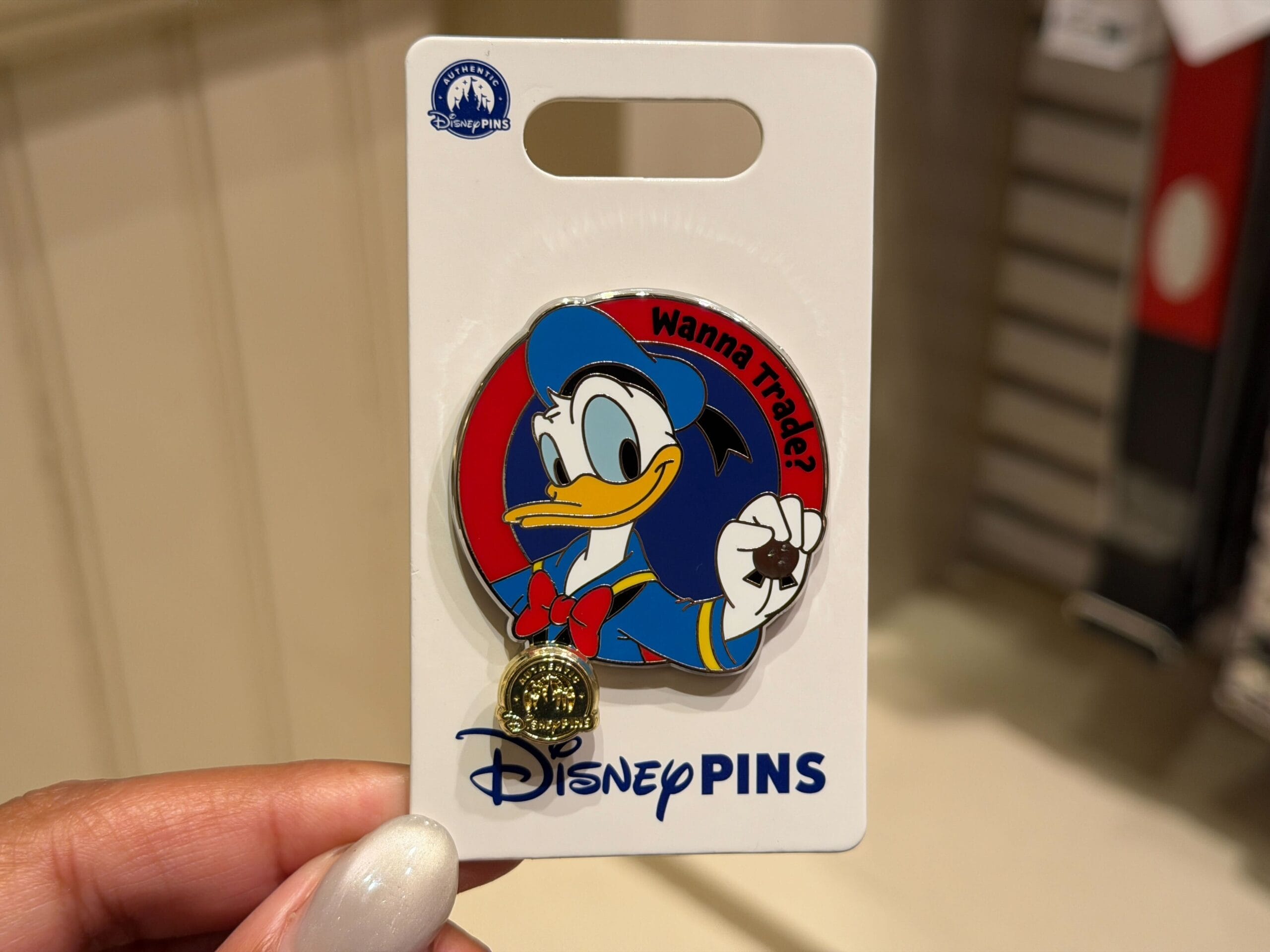 Donald 'Wanna Trade?' Pin.