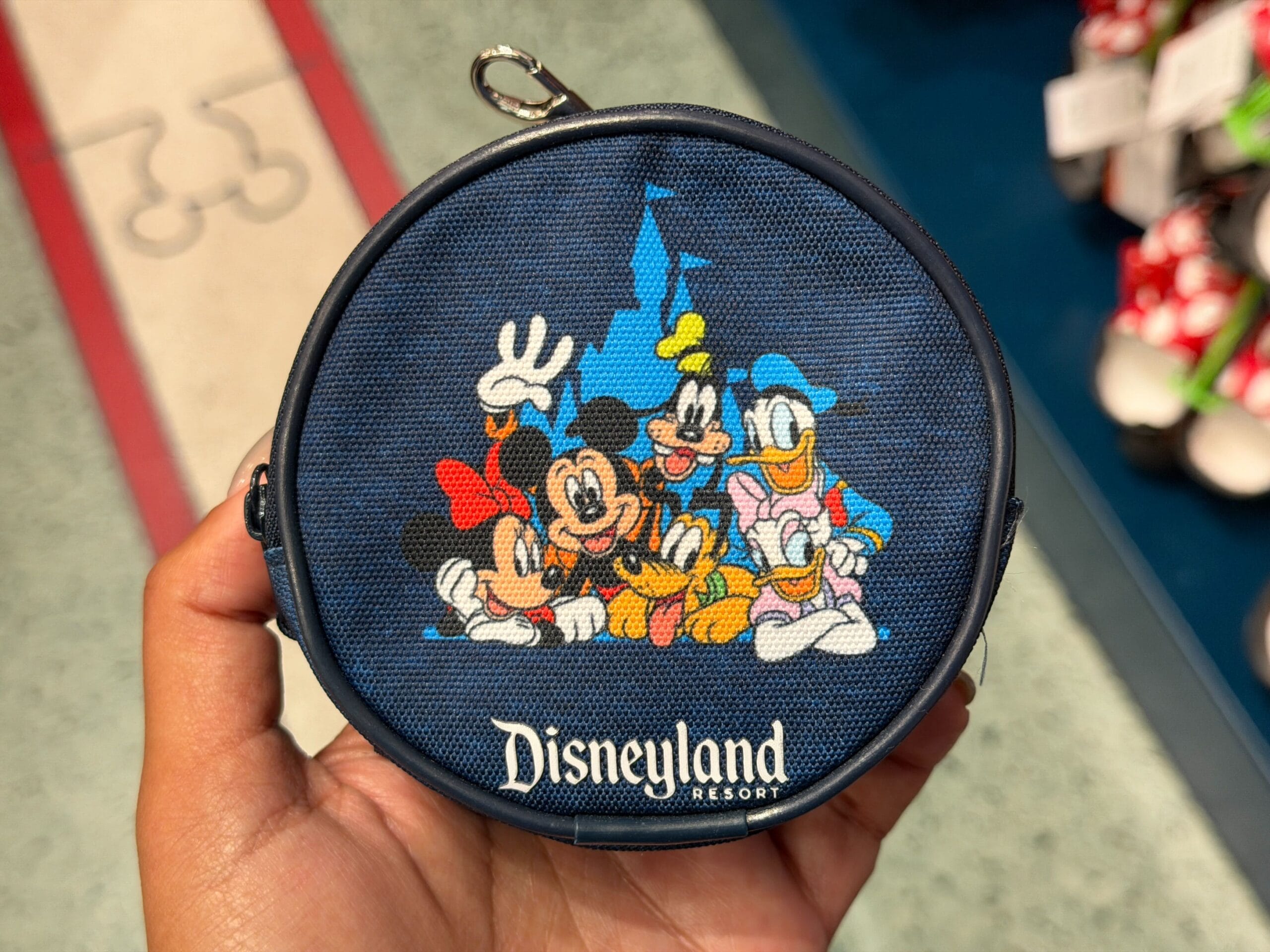 Front of Mickey and Friends coin purse.