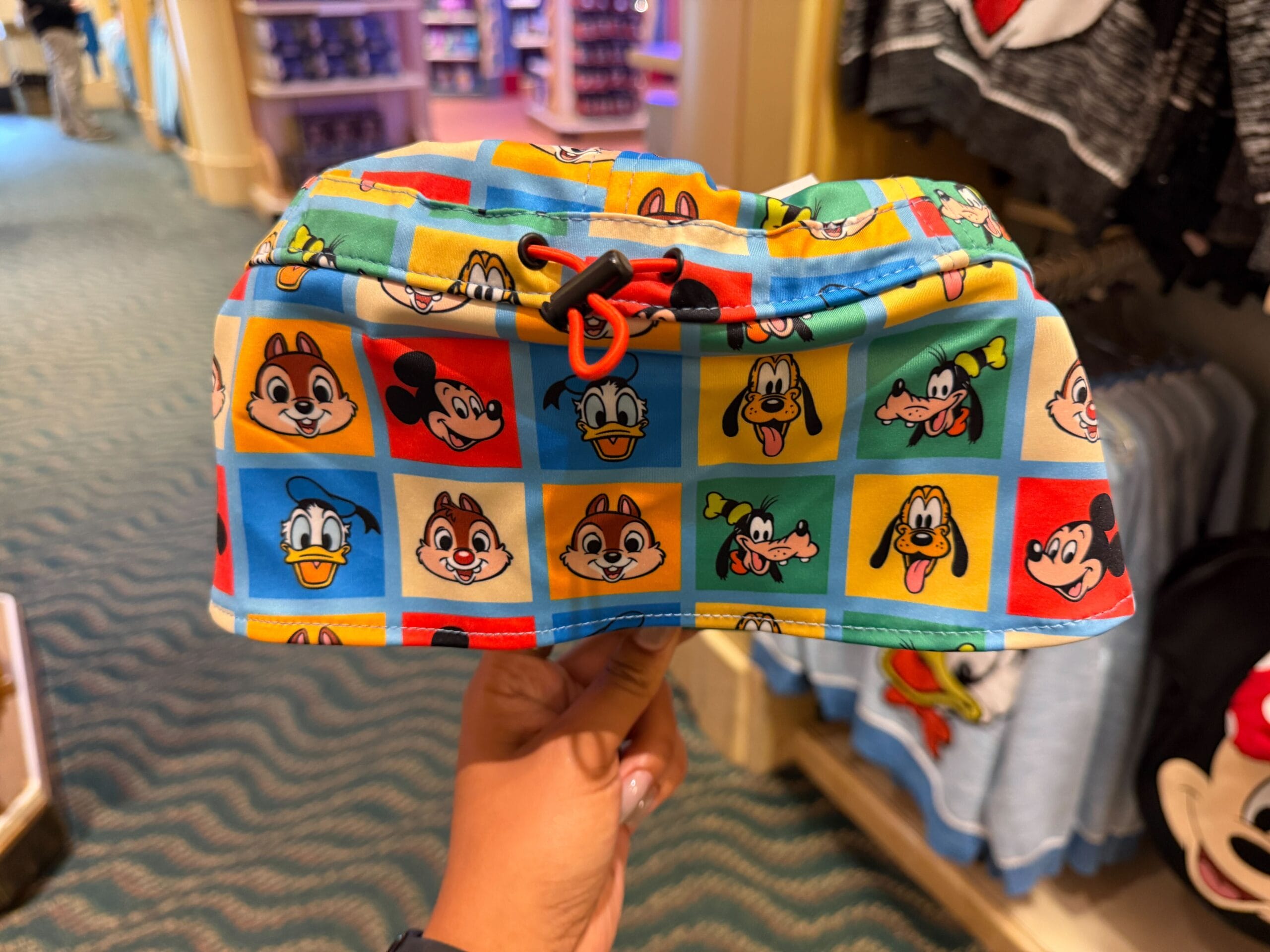 Back of the Mickey and Friends hat.