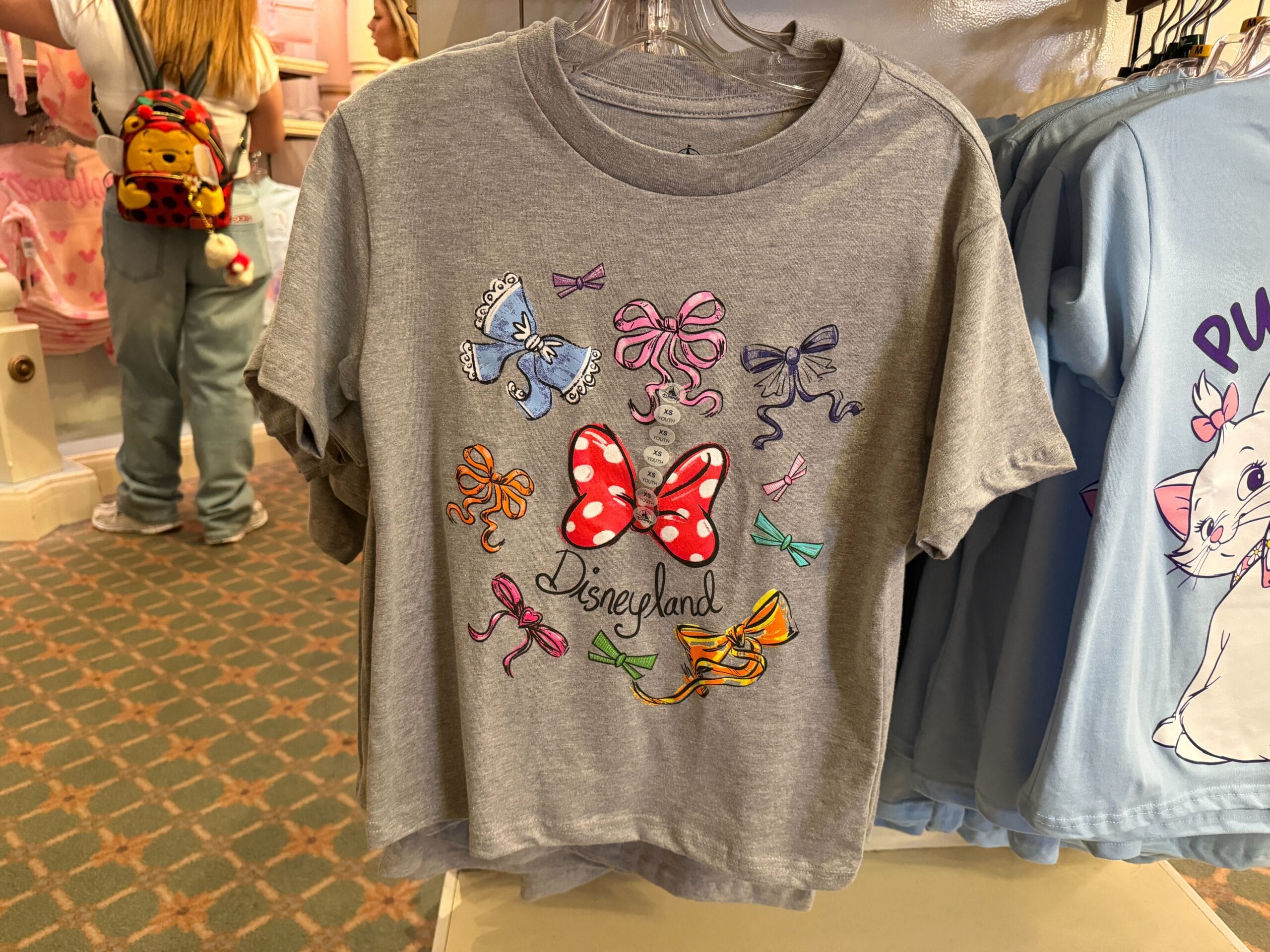 Front of Minnie Bow T-Shirt.