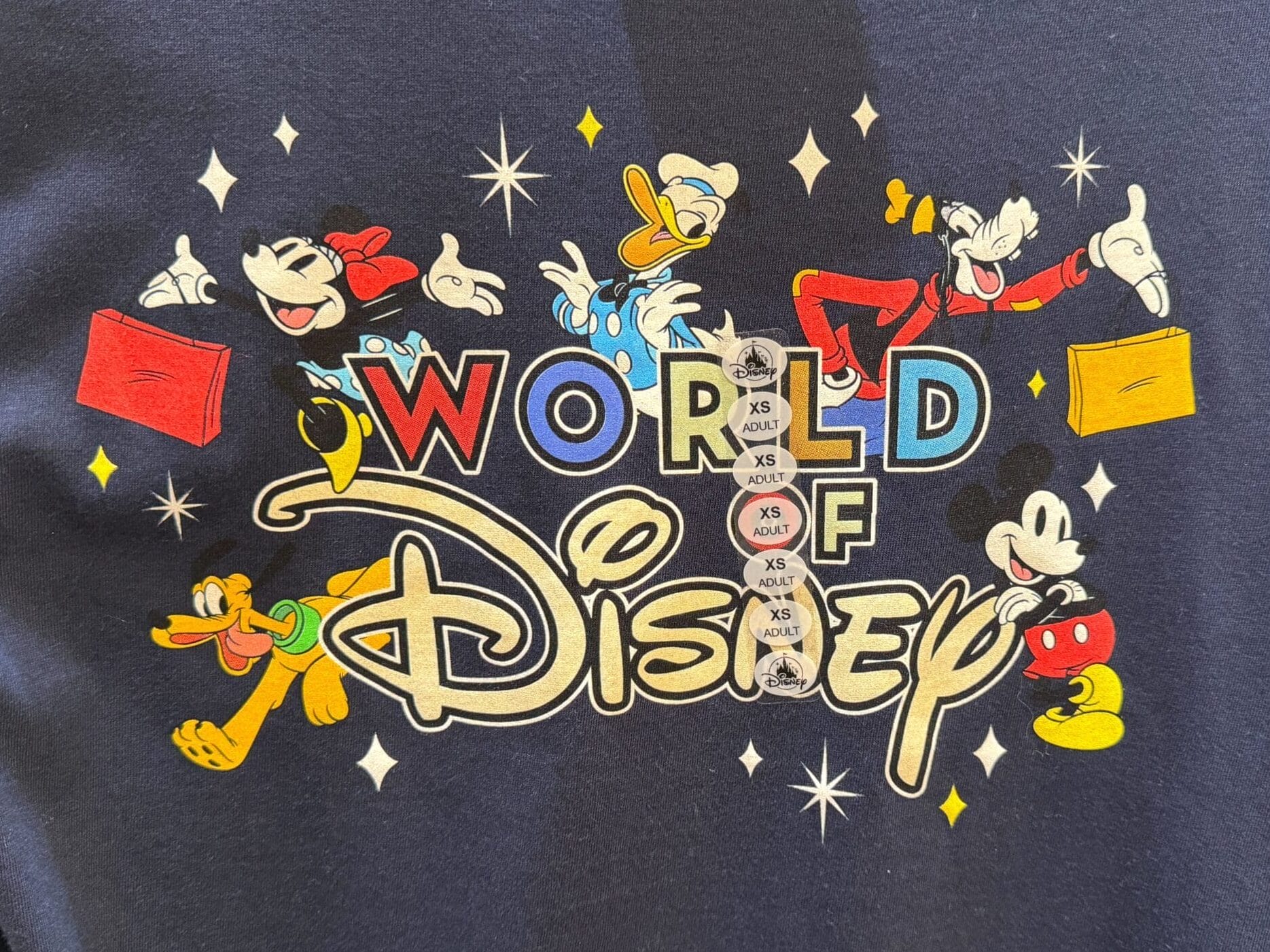 World of Disney shirt at Disneyland Resort