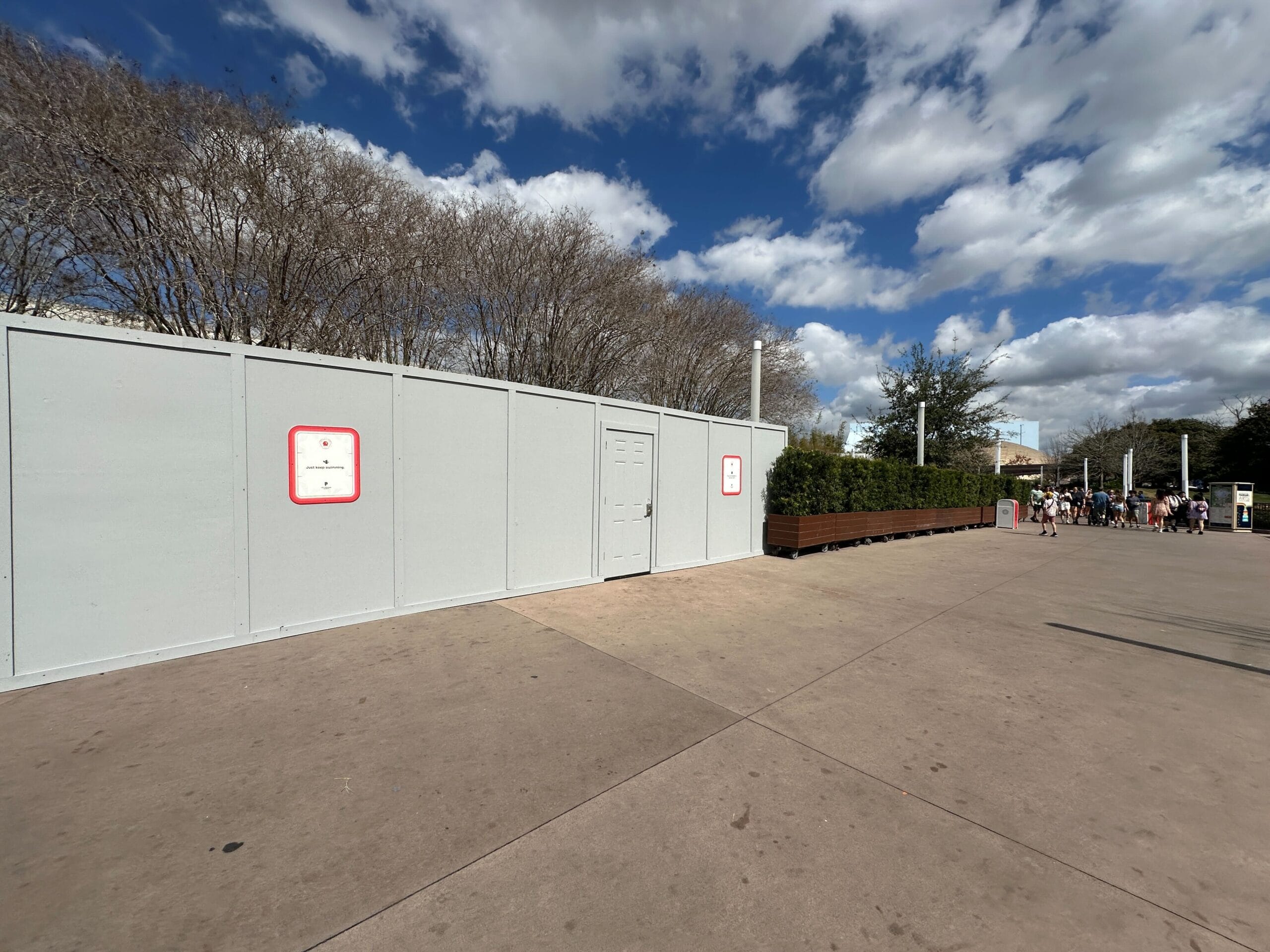 Grass Added to World Discovery Playground Refurbishment in EPCOT