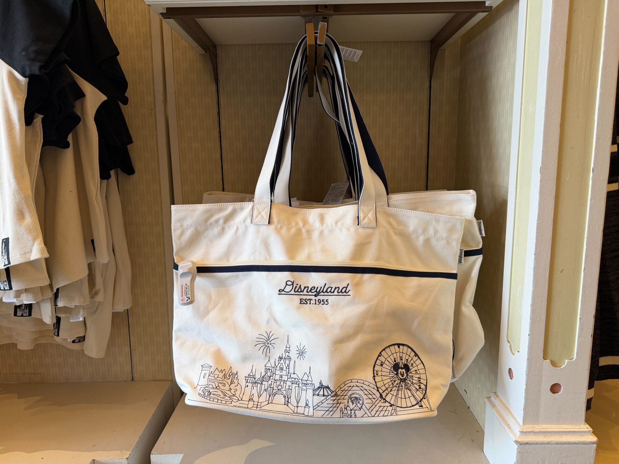 Disneyland Icons Linework Tote Bag
