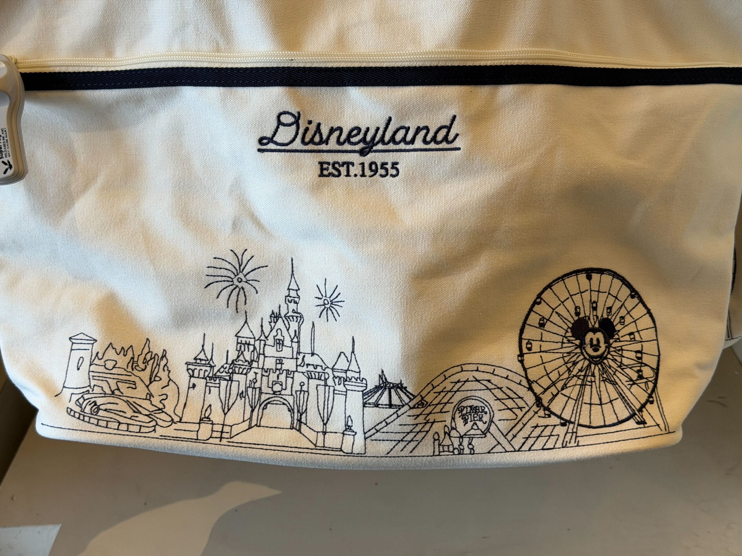 Disneyland Icons Linework Tote Bag