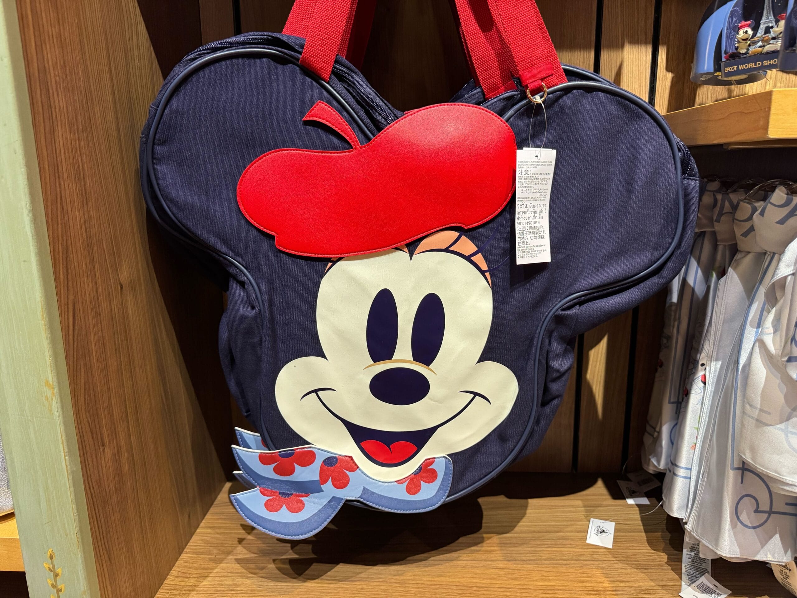 French-Themed Minnie Mouse Big Face Tote Arrives at EPCOT