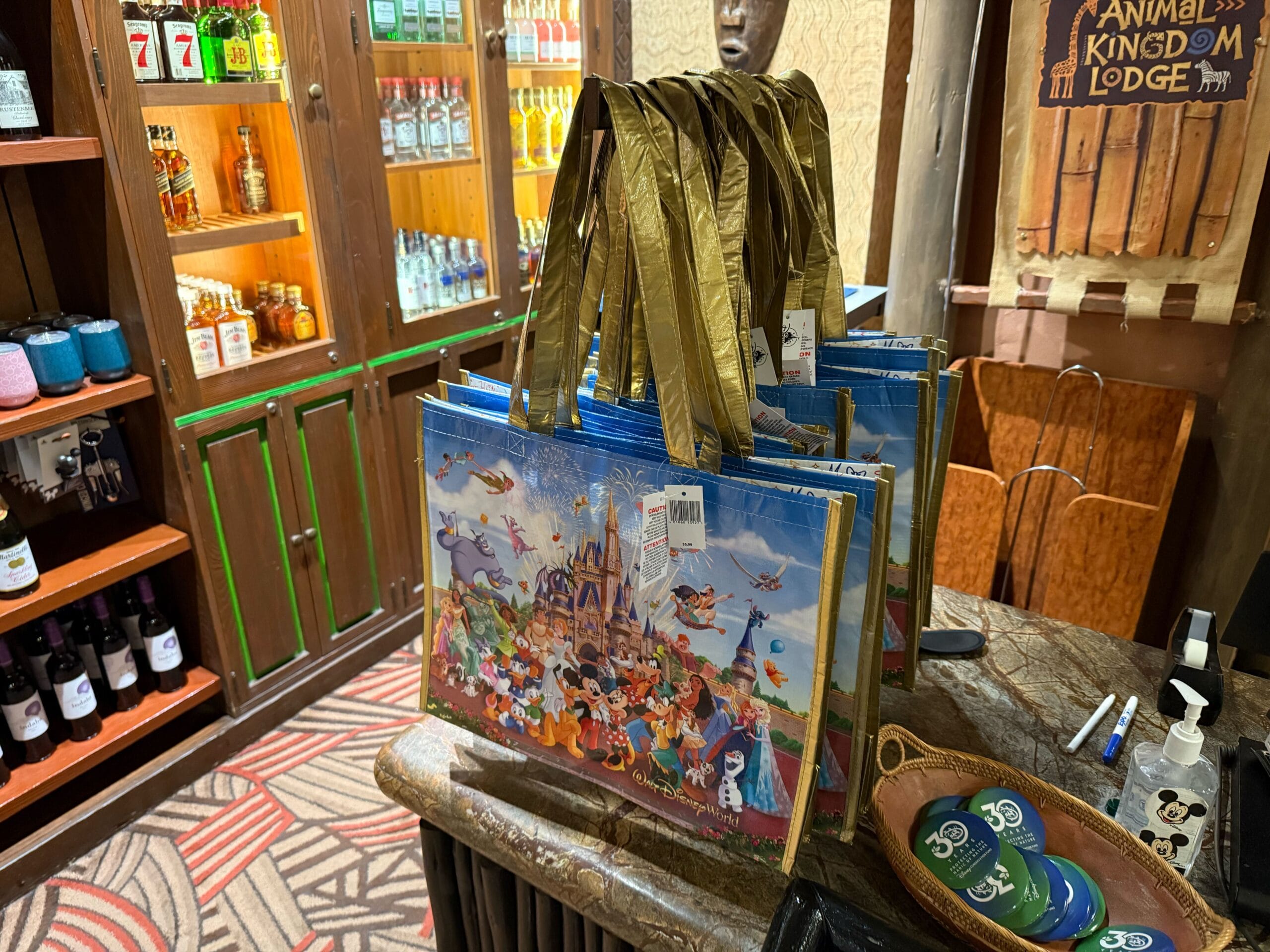 Reusable Bags Available at Walt Disney World Feature a Variety of Characters