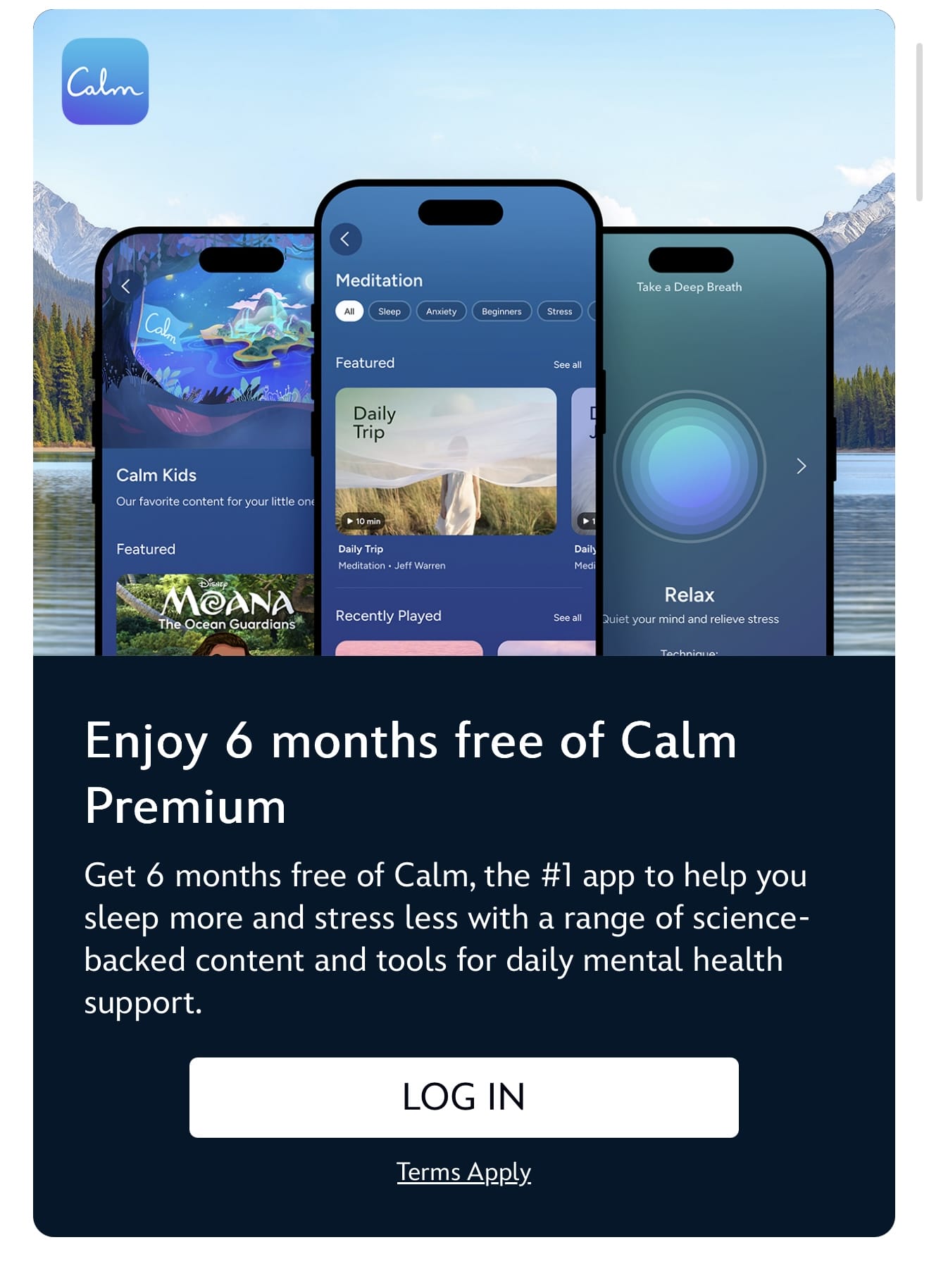 The two new perks include a LEGO Star Wars giveaway and a six-month membership trial to the Calm app.