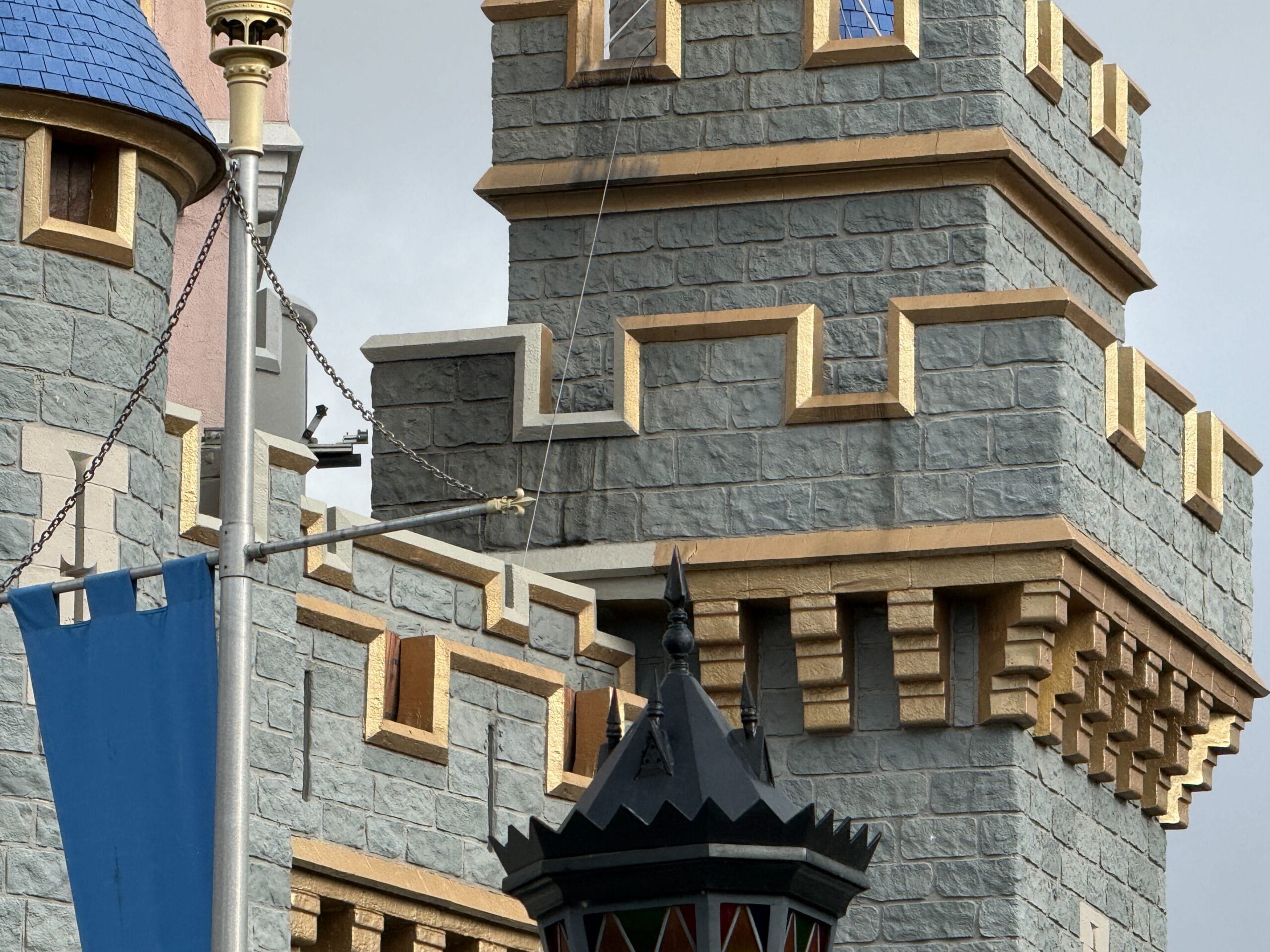 Cinderella Castle Repainting
