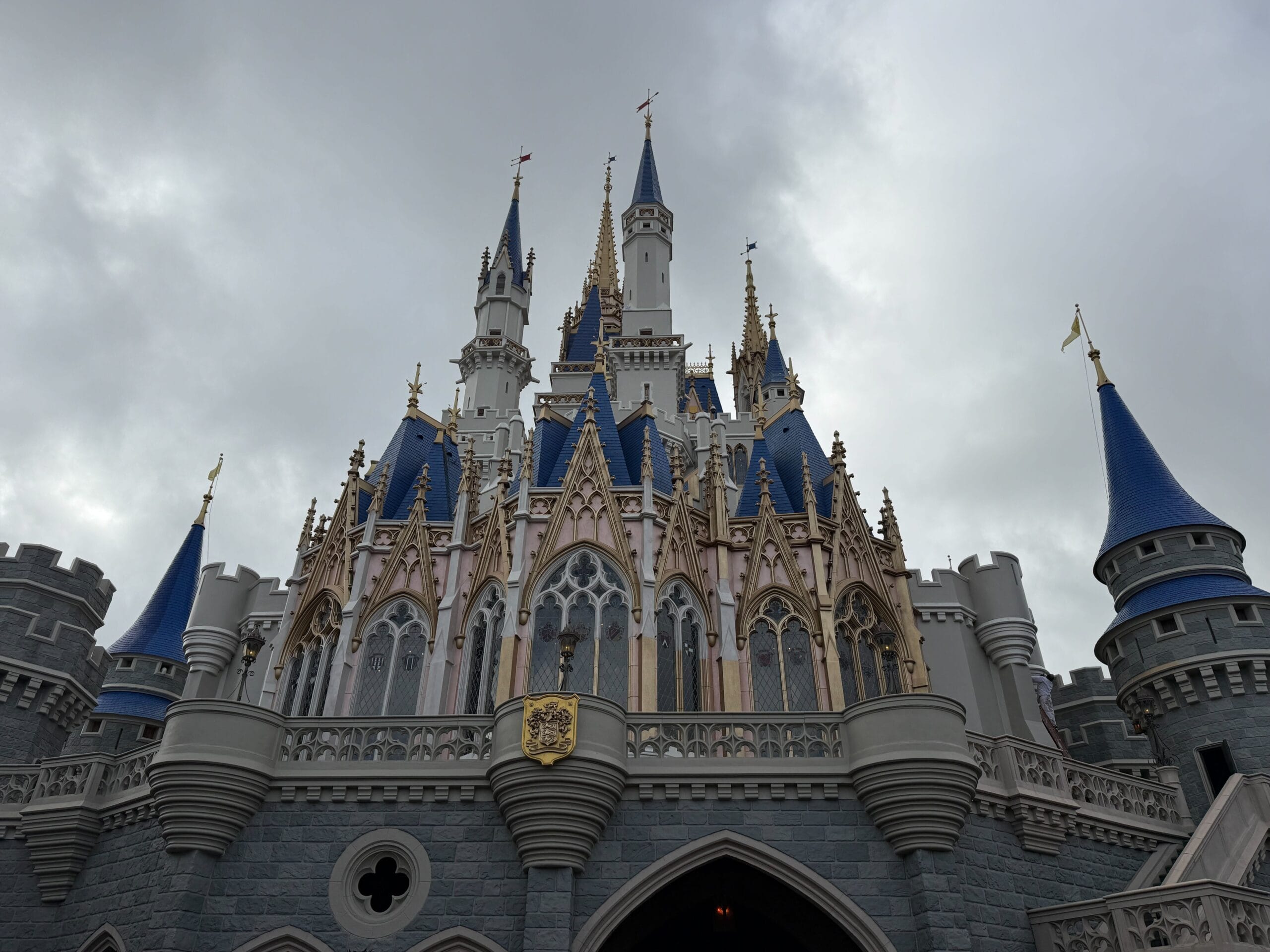 Cinderella Castle Repainting
