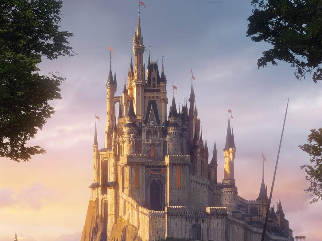 Cinderella Castle concept art