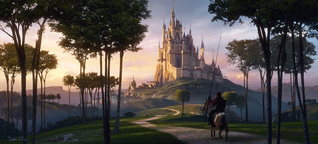 Cinderella Castle concept art