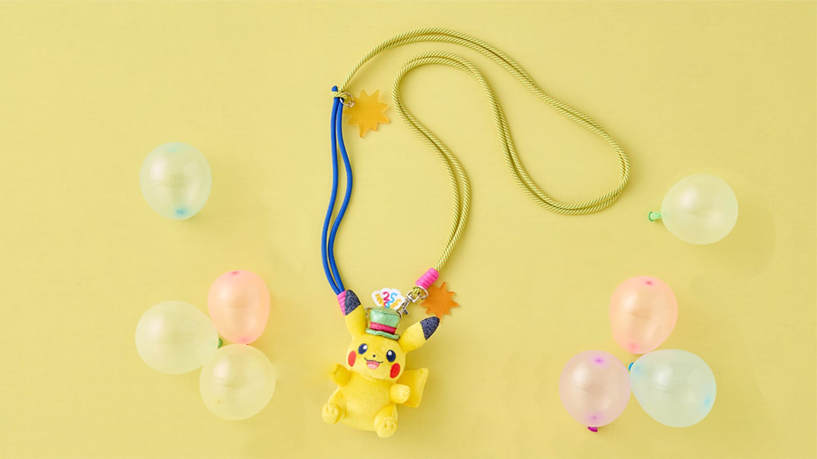 Pikachu plush shoulder strap for the 25th anniversary of Universal Studios Japan.
