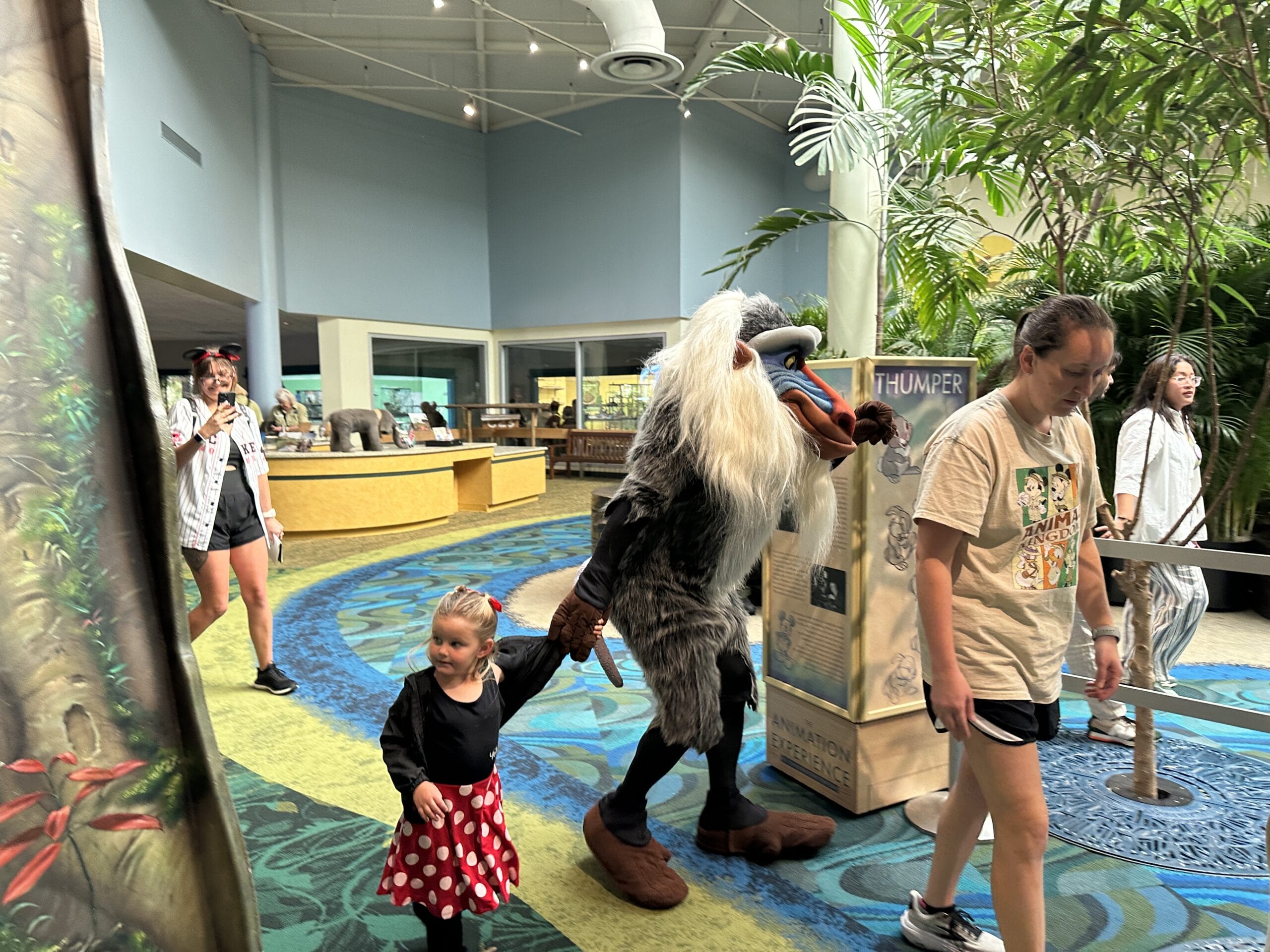 Timon and Rafiki Meet and Greet at Disney's Animal Kingdom