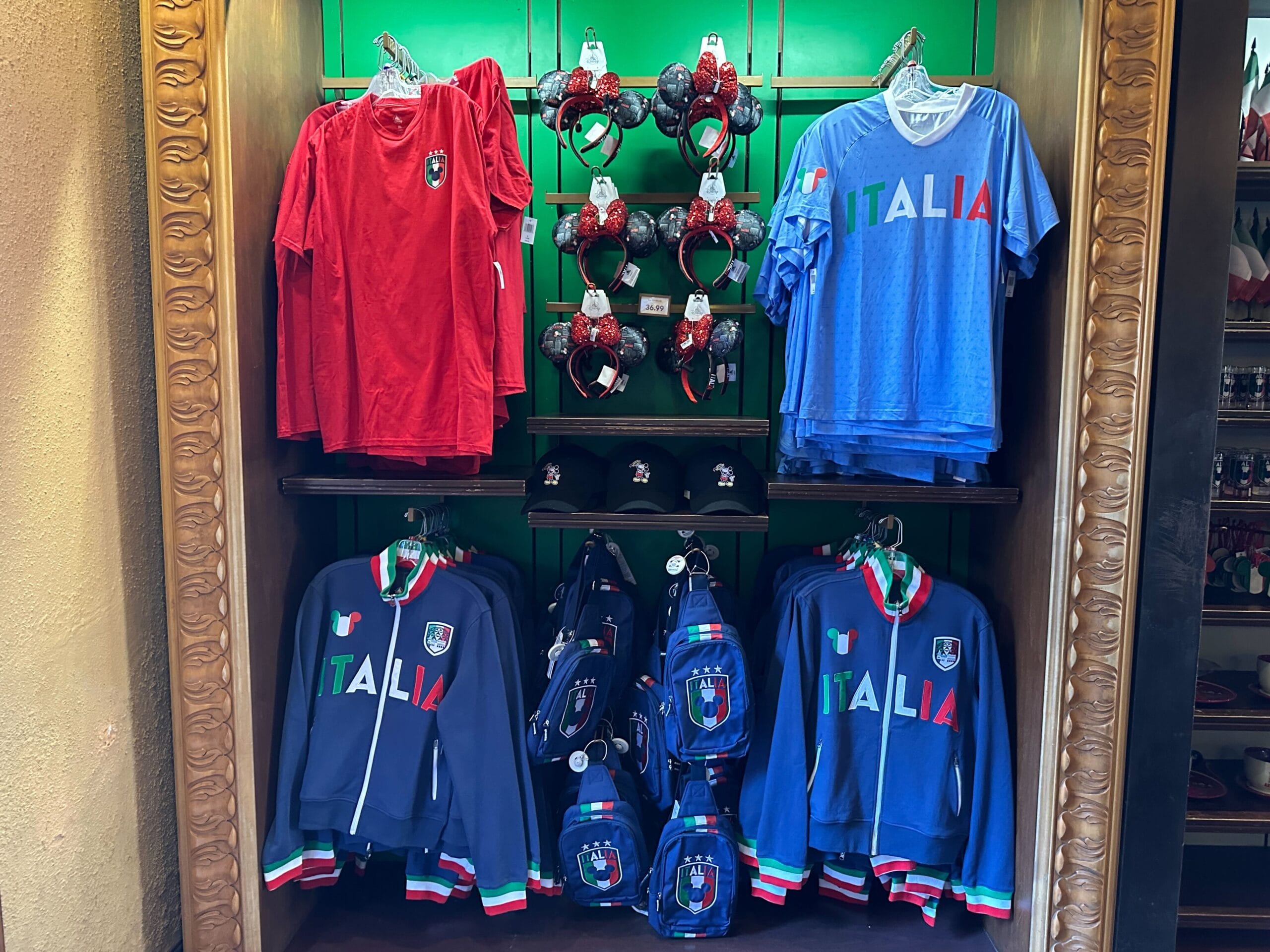 New EPCOT Italy pavilion merchandise collection now available.