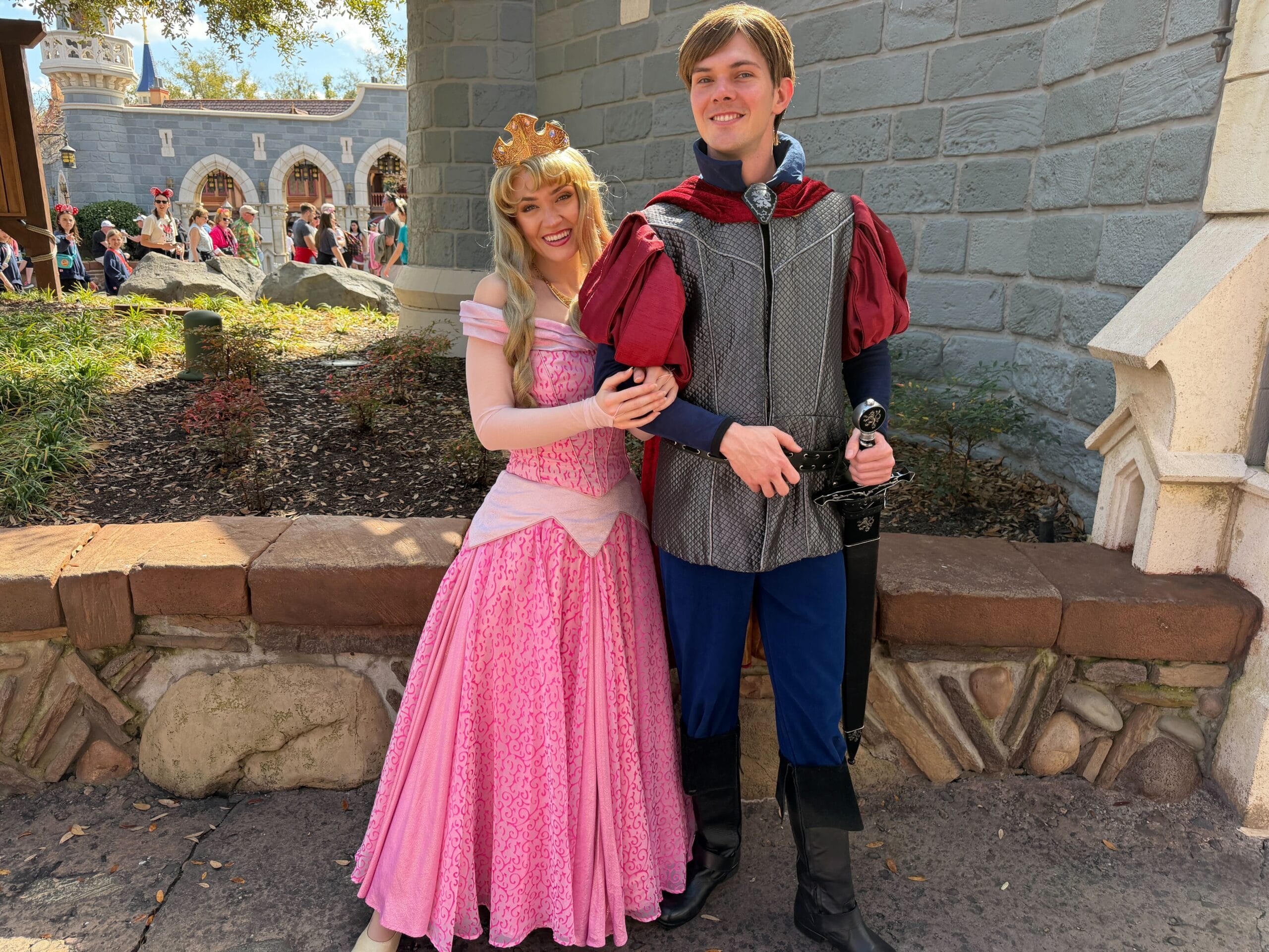 Princess Aurora and Prince Phillip