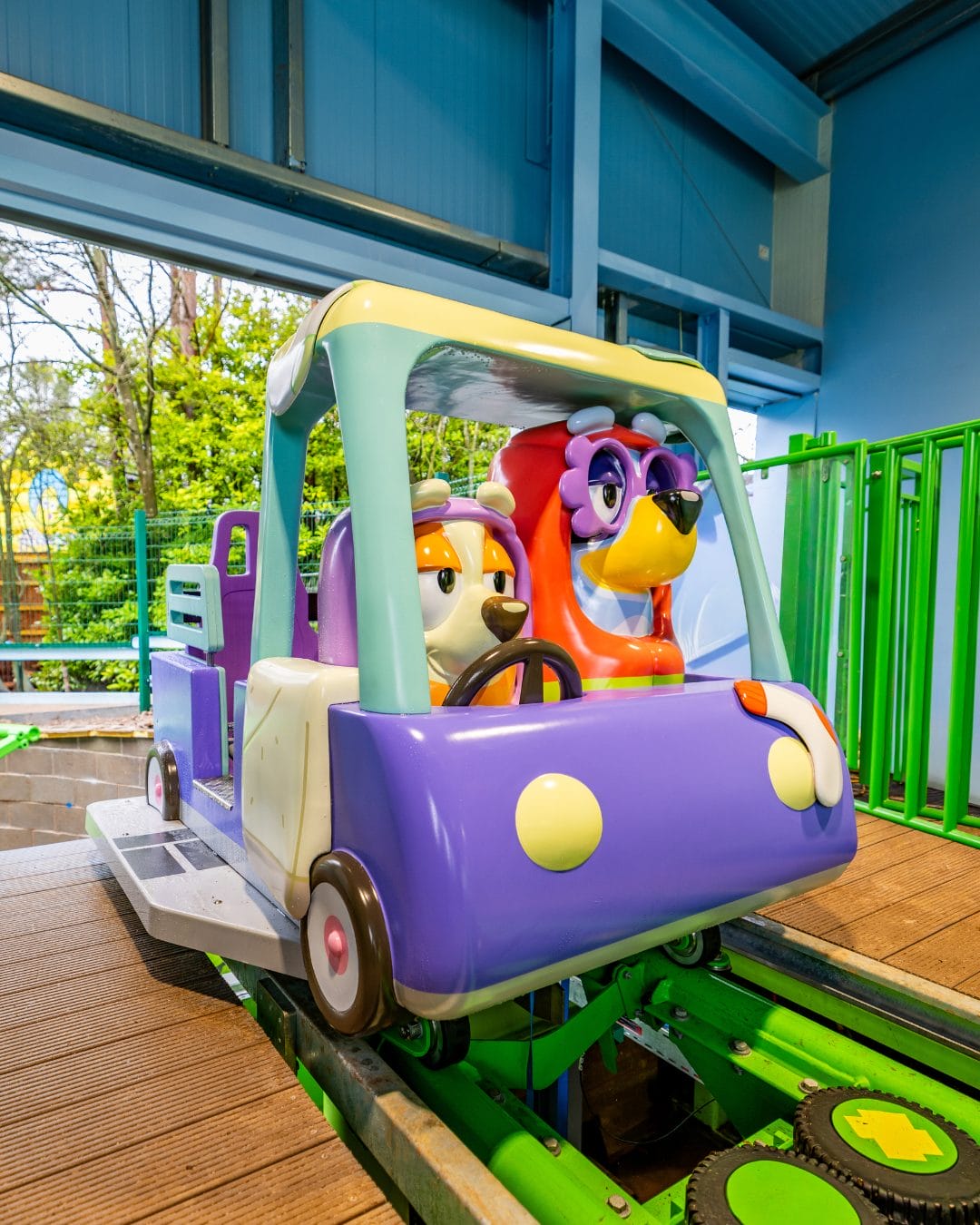 Here Come the Grannies! World's First 'Bluey' Coaster Opening This ...