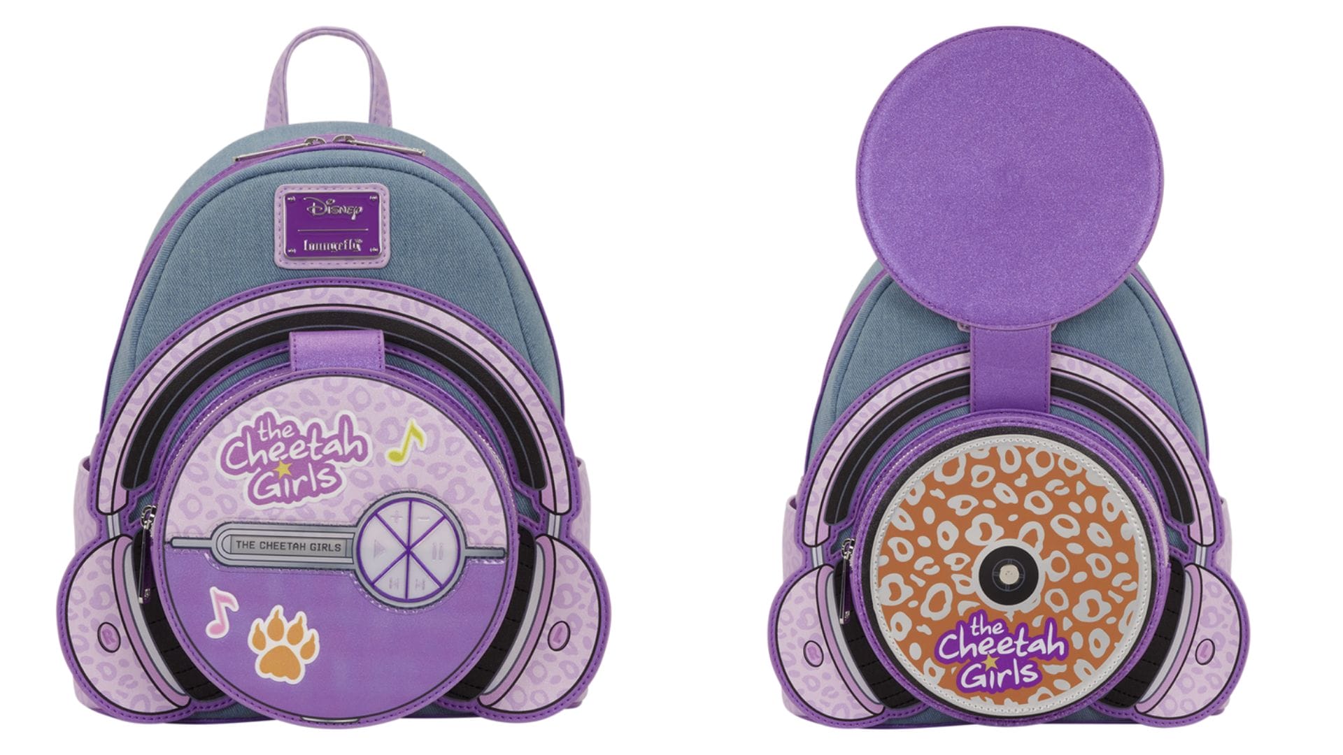 The Cheetah Girls Loungefly mini backpack