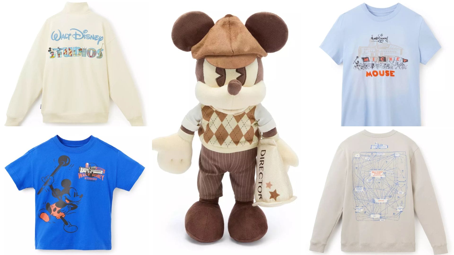 Retro Mickey Mouse Walt Disney Studios Collection From Disney Store