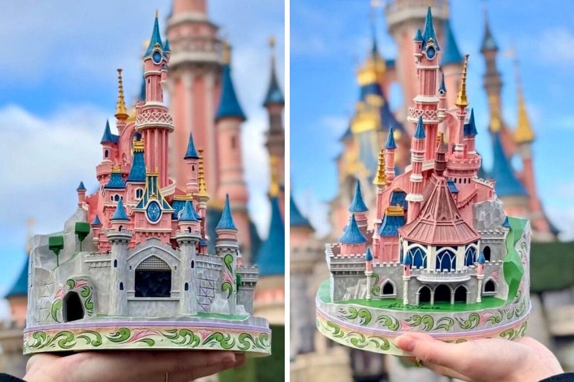 Jim Shore Sleeping Beauty Castle Figurine on Sale Starting Tomorrow at Disneyland Paris