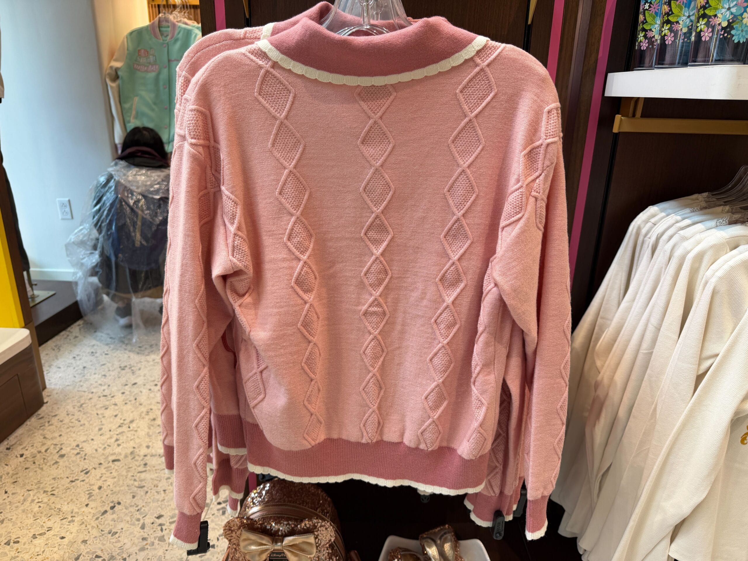 Back of Disney Princess Sweater.