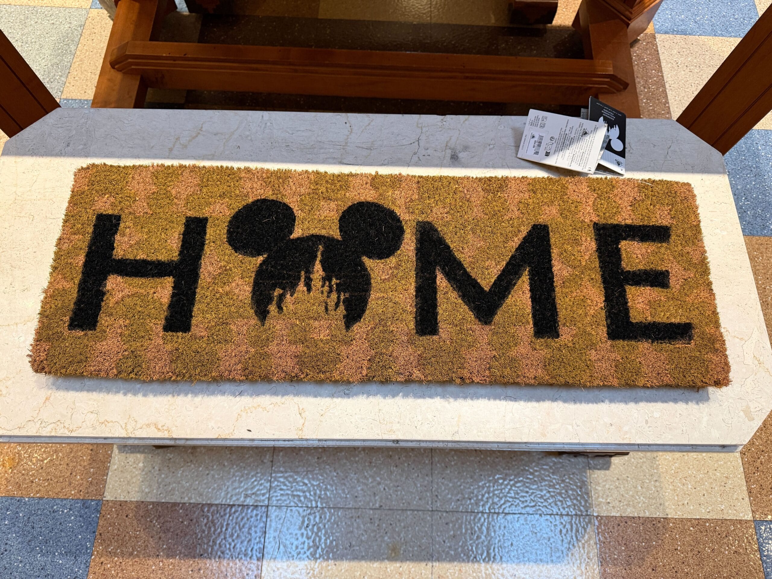 Disney Home welcome mat