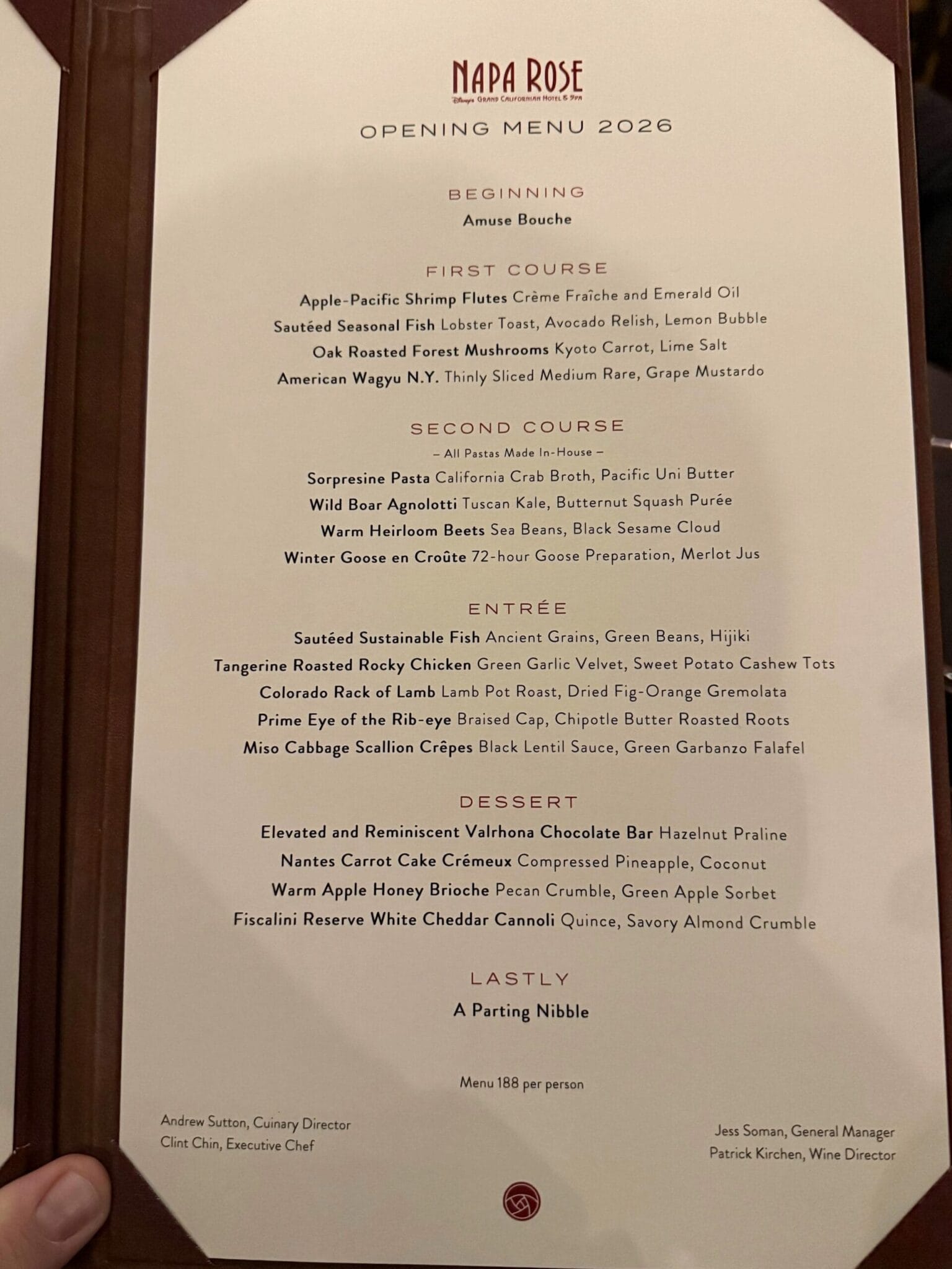 Napa Rose Reservations Nearly Booked Solid Into April at Disney’s Grand ...