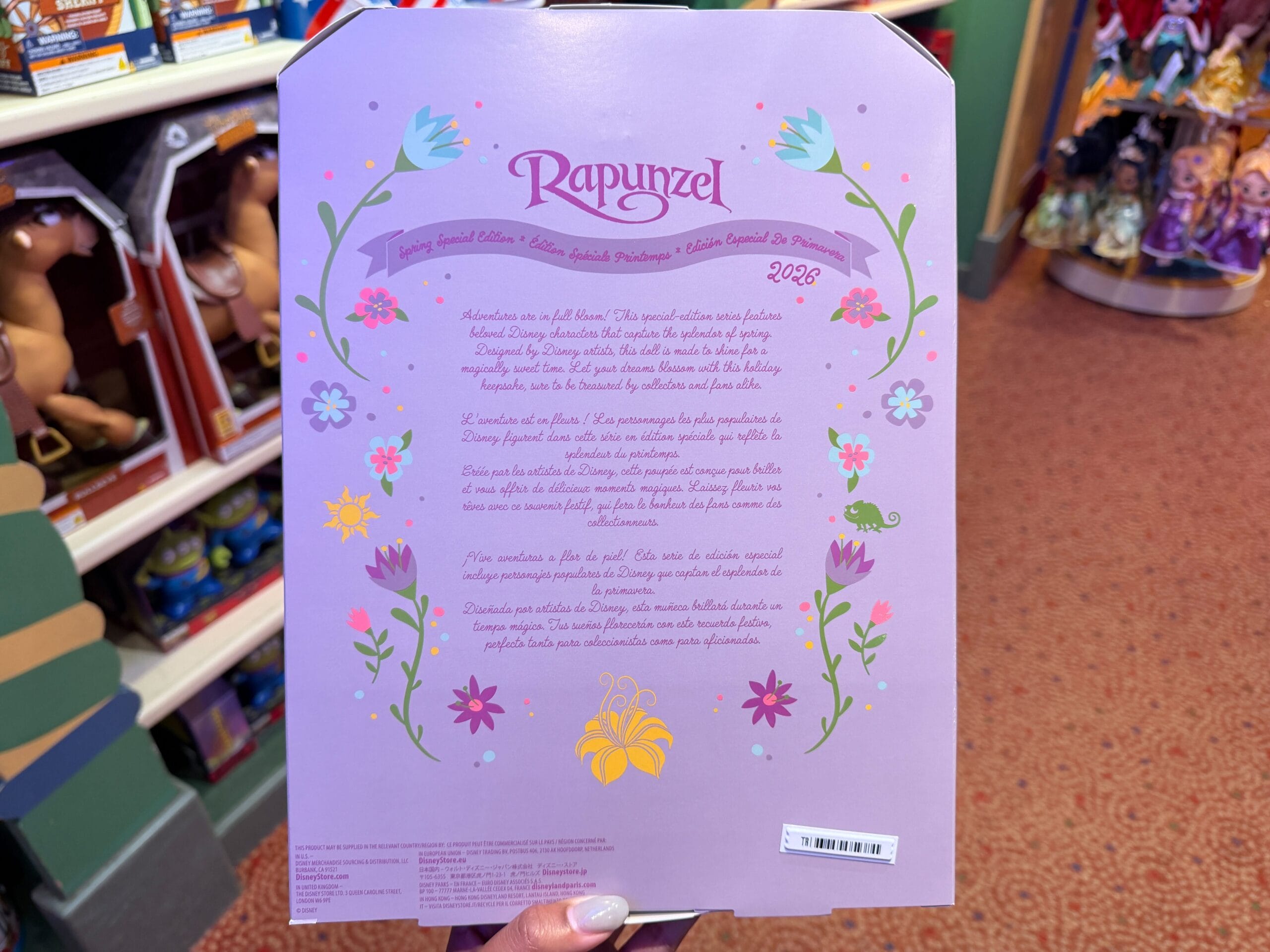 Special Edition Springtime Rapunzel Doll at Disneyland