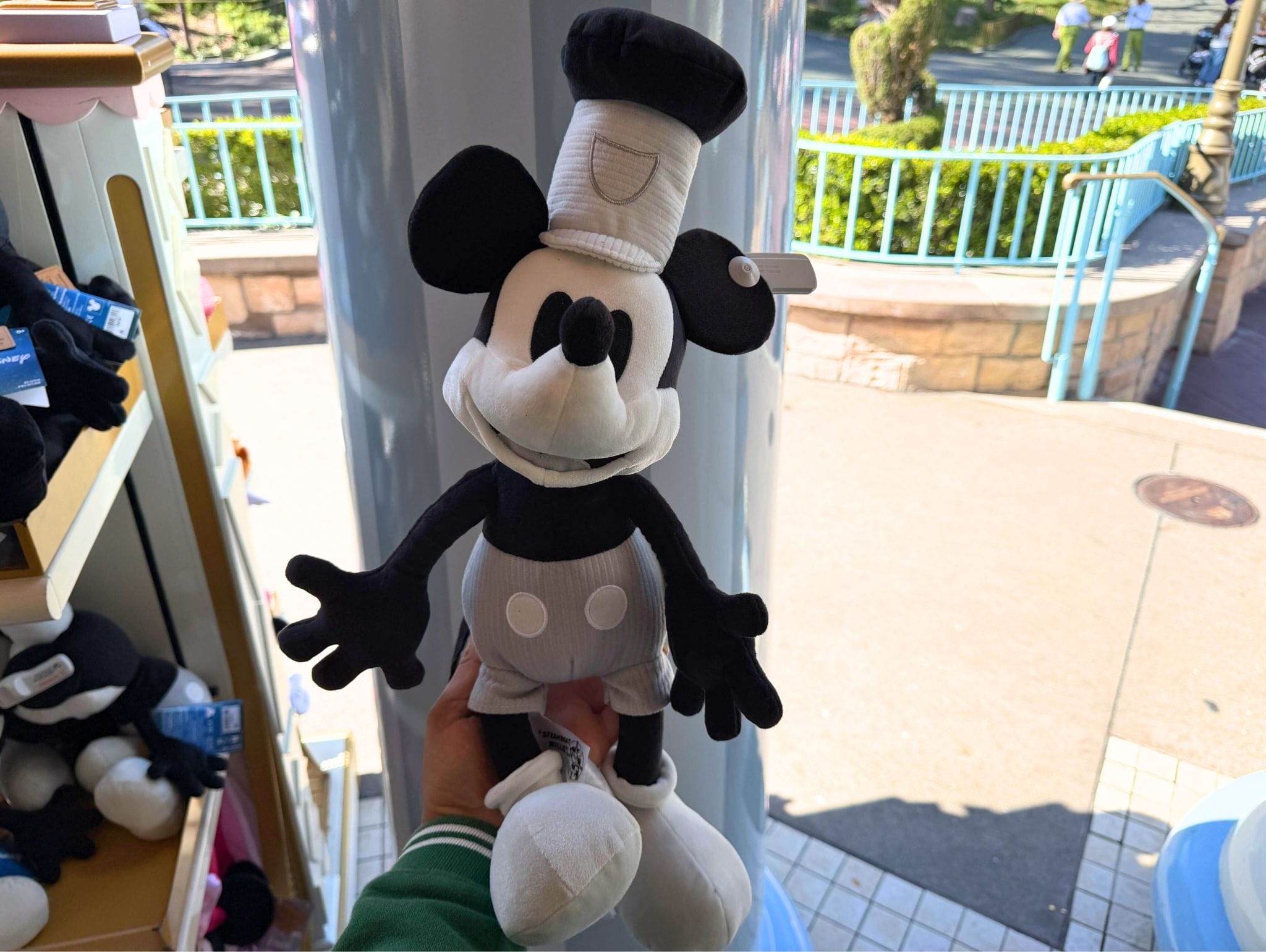 New Oswald & Steamboat Willie Mickey Plush at Disneyland Resort