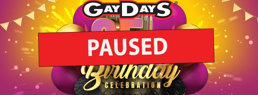 Gay Days Puts Orlando 2026 Event on Hold