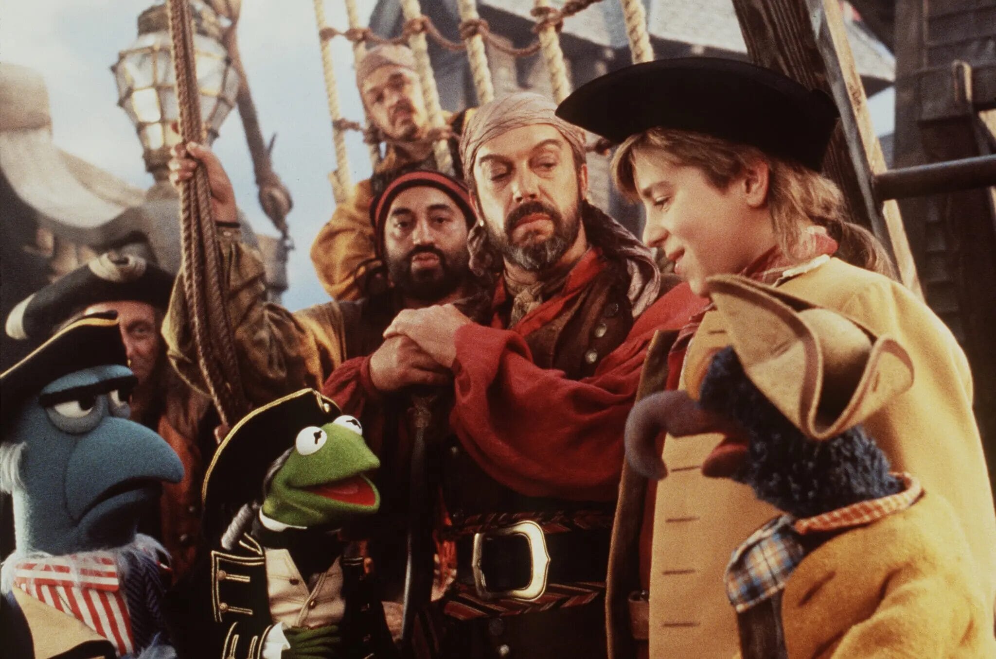 Fotograma de producción de Muppet Treasure Island