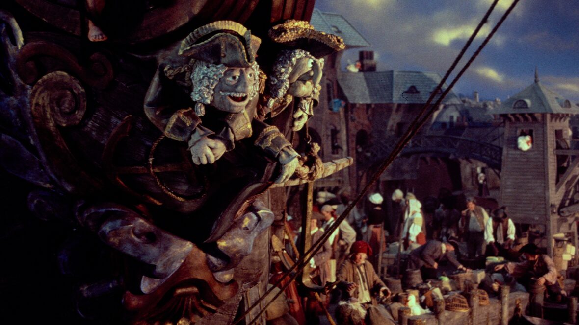 Fotograma de producción de Muppet Treasure Island