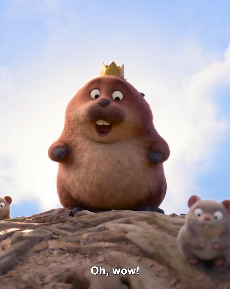 Piper Curda and Bobby Moynihan promote the "Hoppers" special look on Disney+