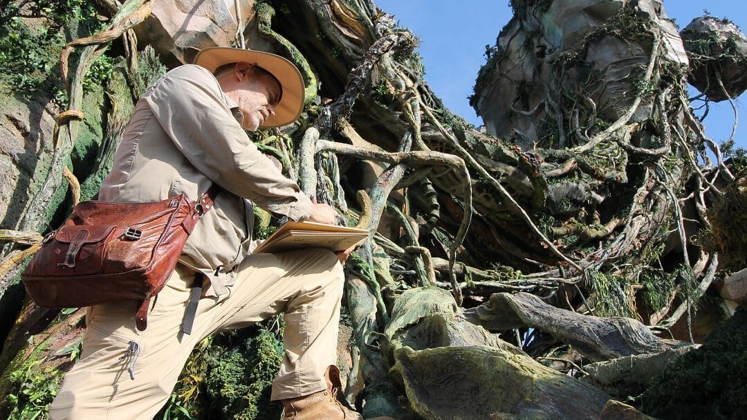 Joe Rohde in Disney's Animal Kingdom in Walt Disney World