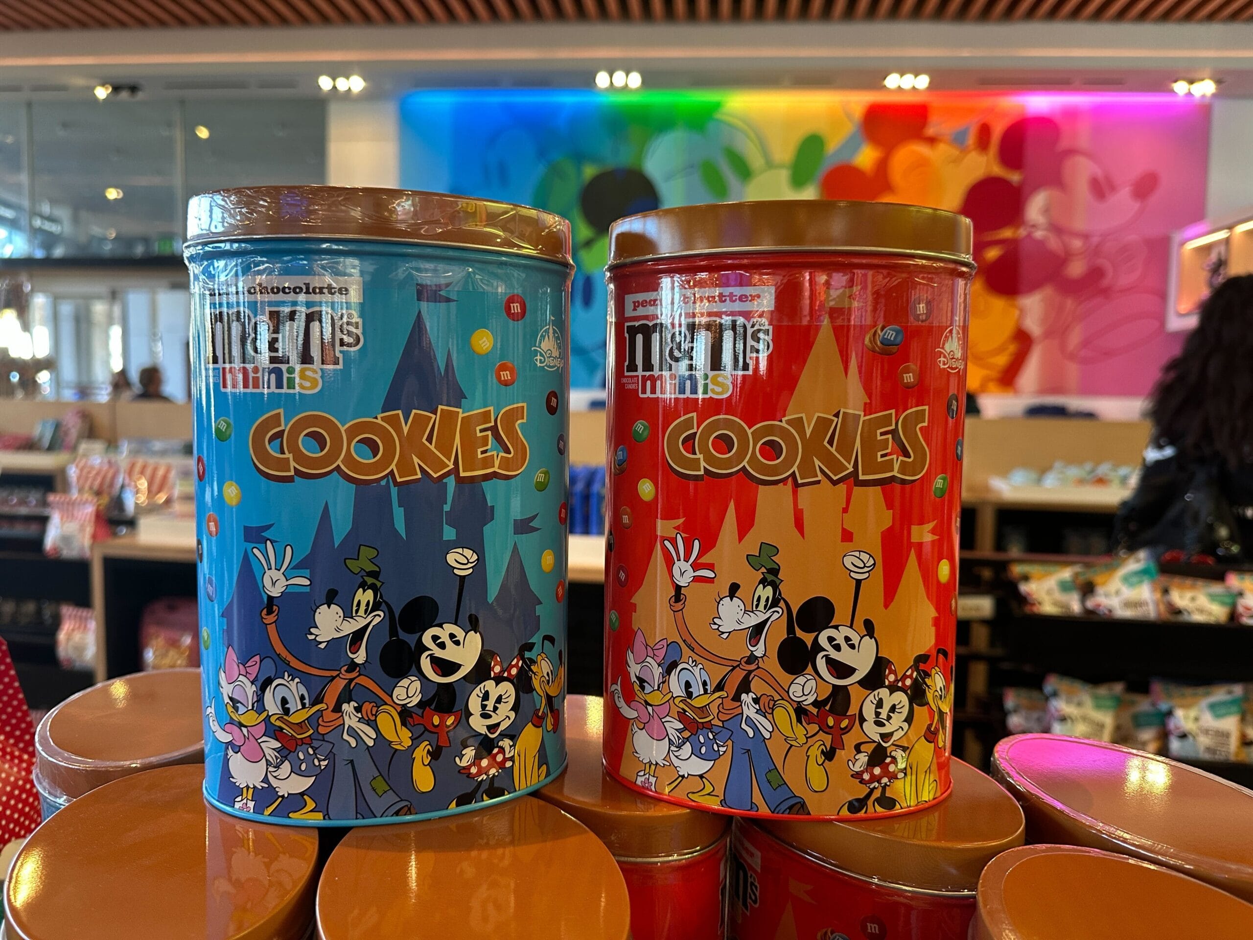 Sensational Six M&M's Cookie Tins Now Available at Walt Disney