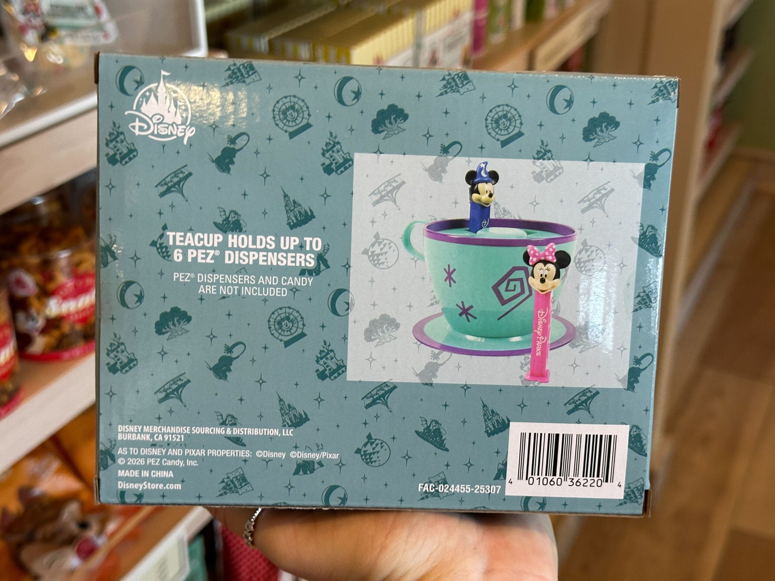 Mad Tea Party Pez Dispenser Holder Available at Walt Disney World ...