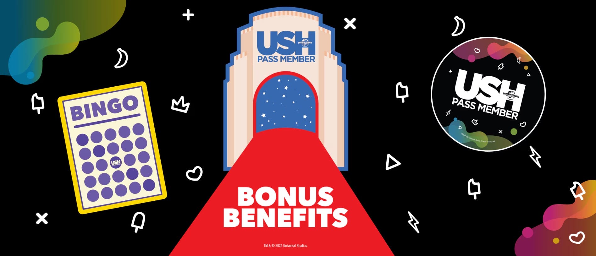 Universal Studios Hollywood Bonus Benefits for Pass Members