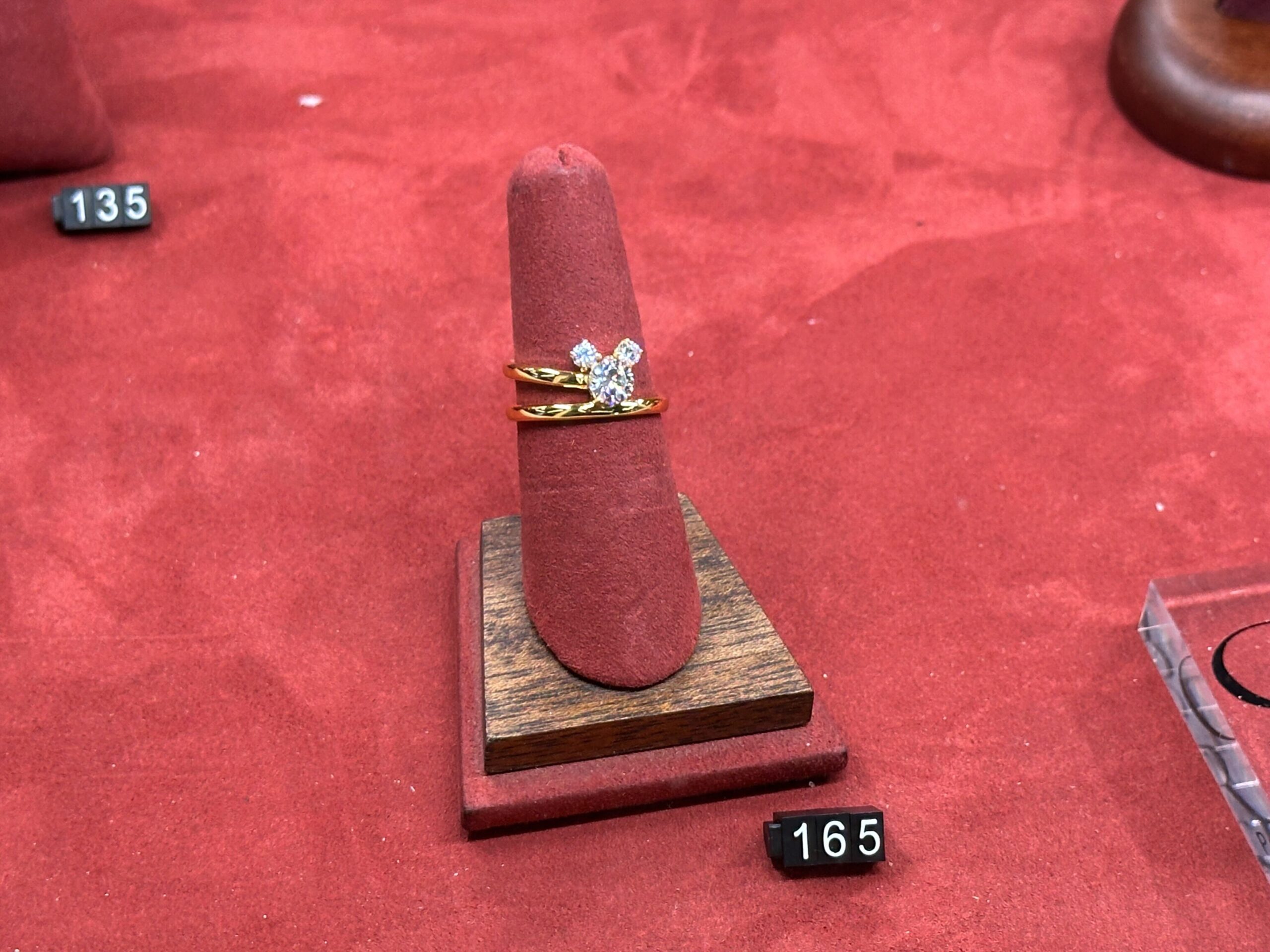 Crislu jewelry display in Disney World