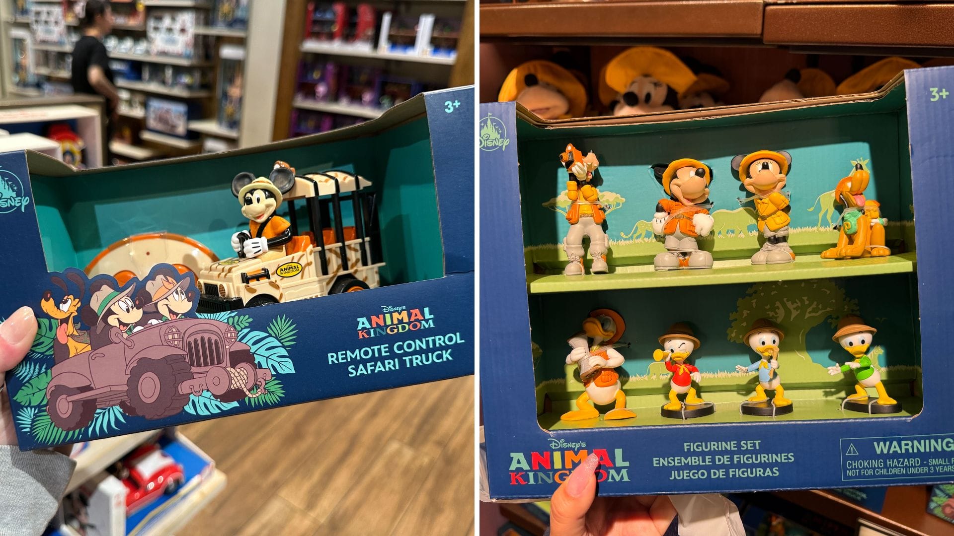 Redesigned Kilimanjaro Safaris RC Car & Figurine Set From Disney's Animal Kingdom