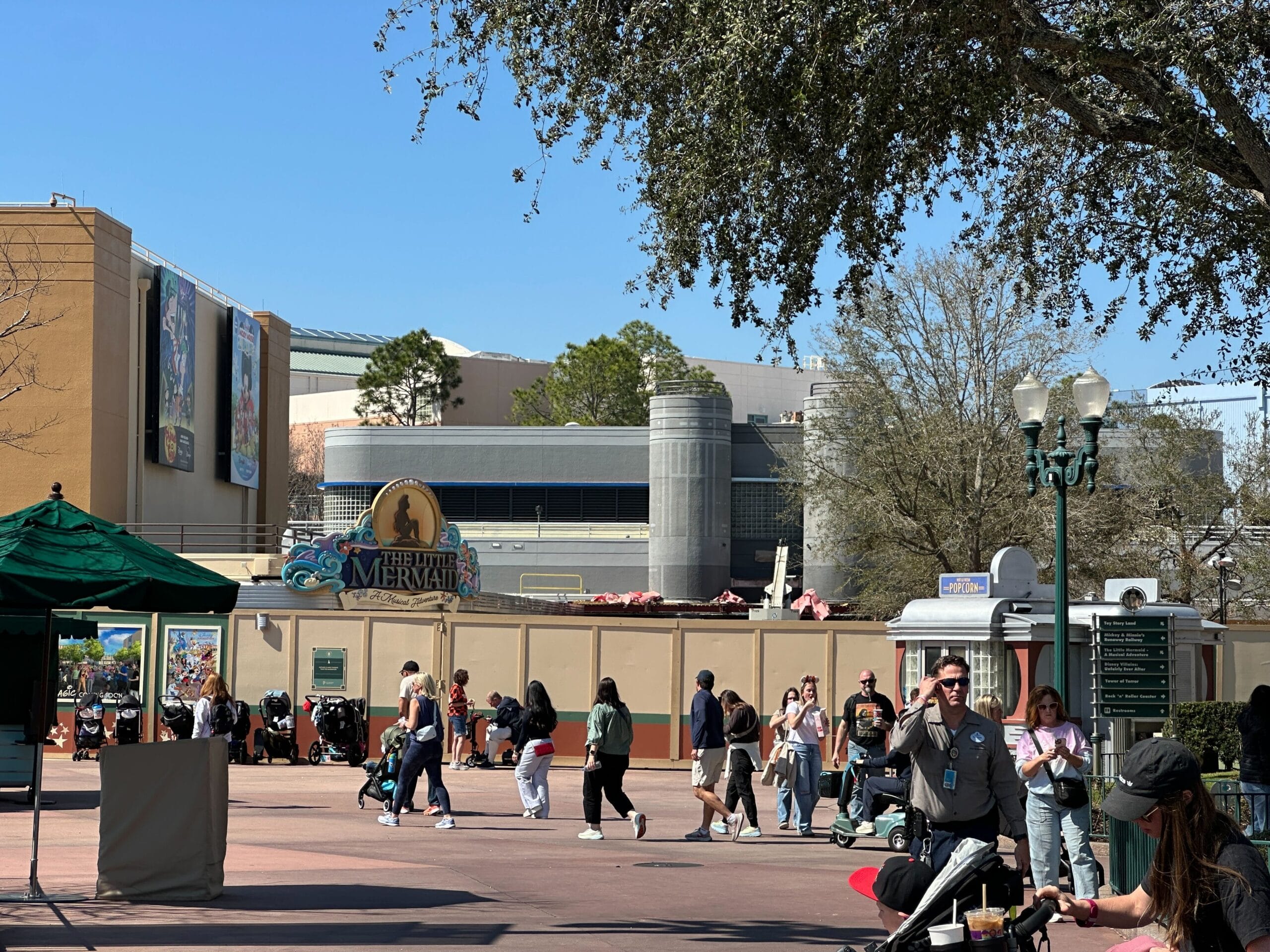 More of the Star Wars Launch Bay Façade Removed from Disney’s Hollywood Studios