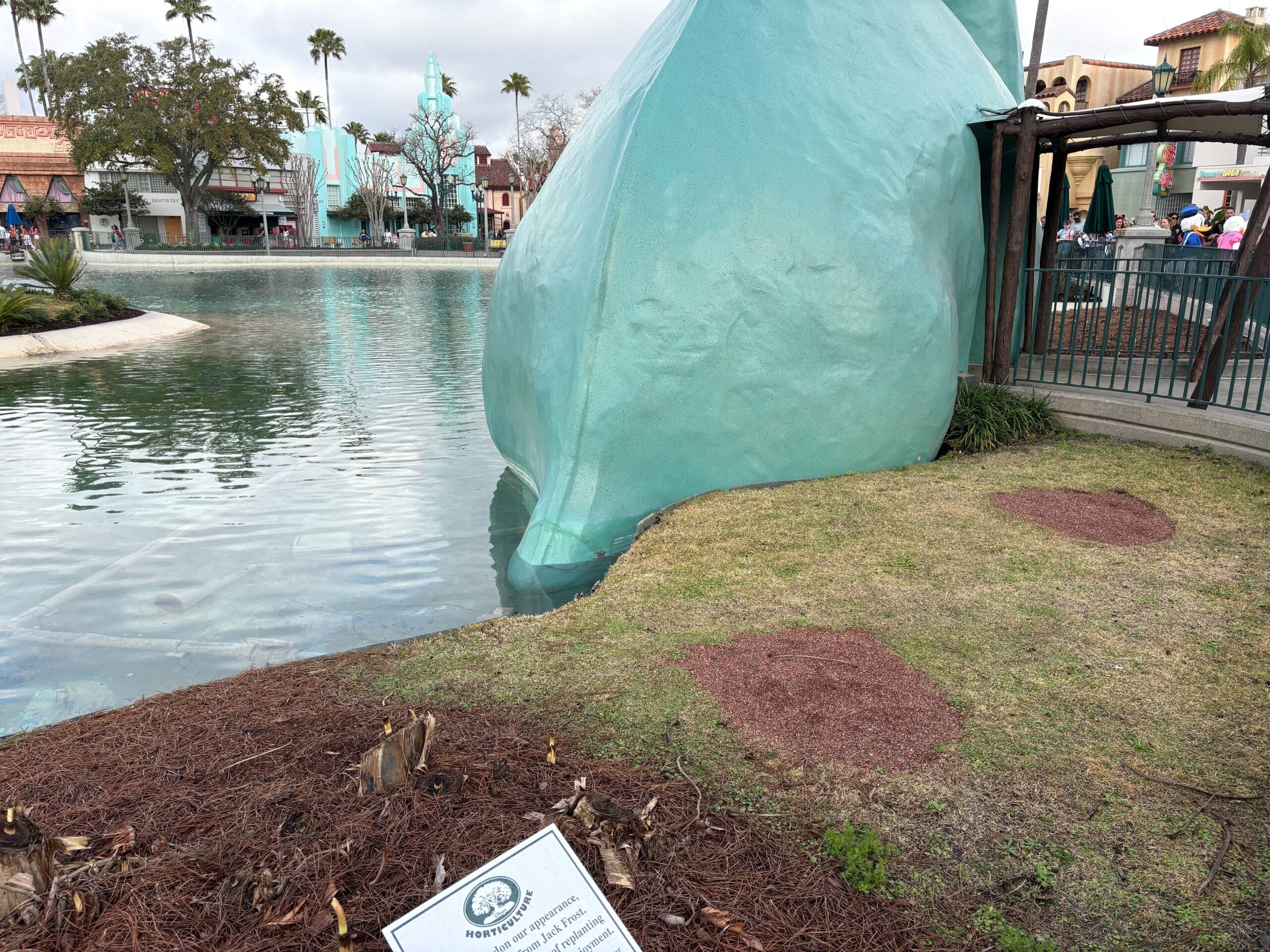 Gertie the Dinosaur’s Tail Patched at Disney’s Hollywood Studios