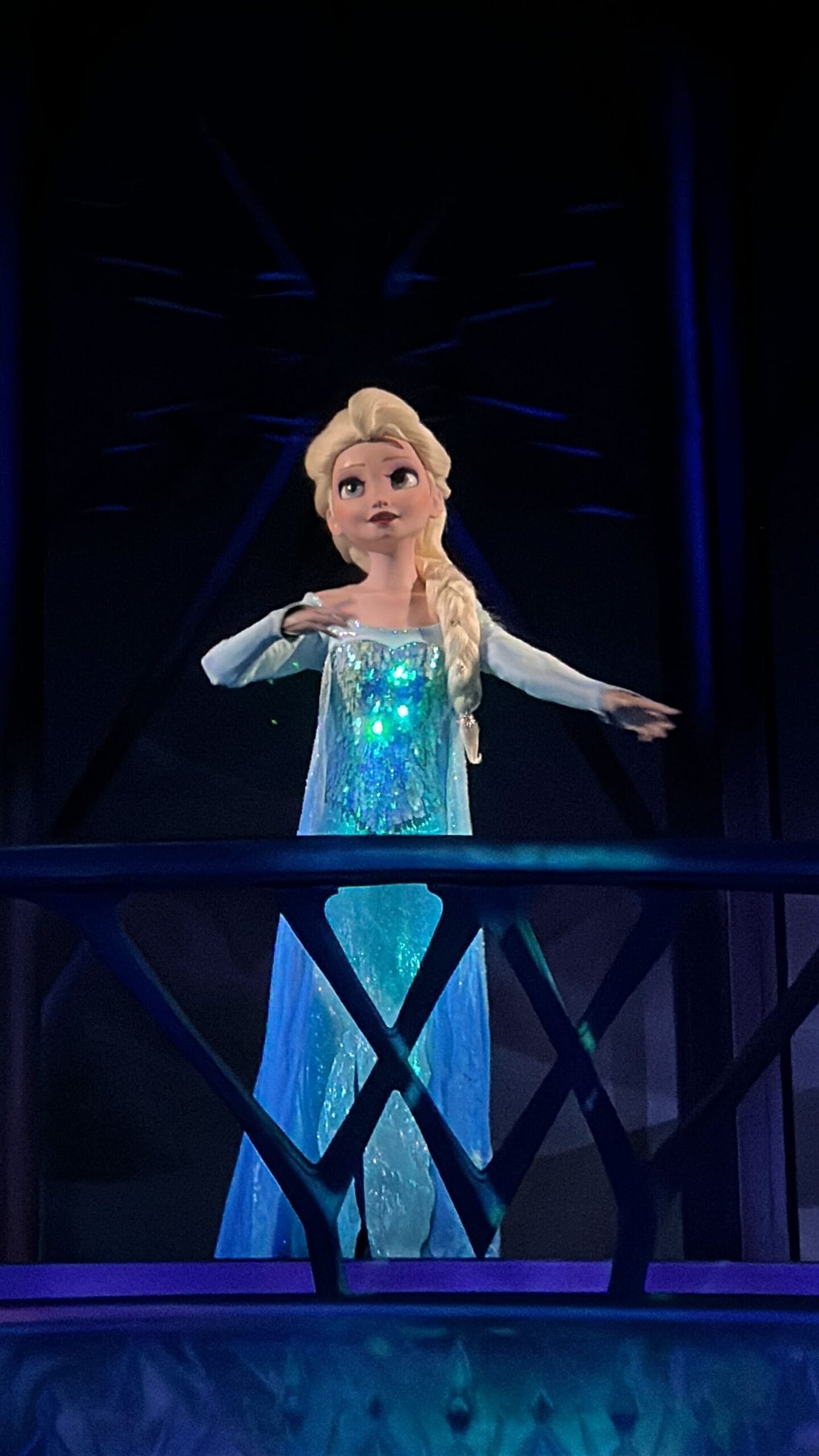 Updated animatronics in Frozen Ever After attraction in EPCOT