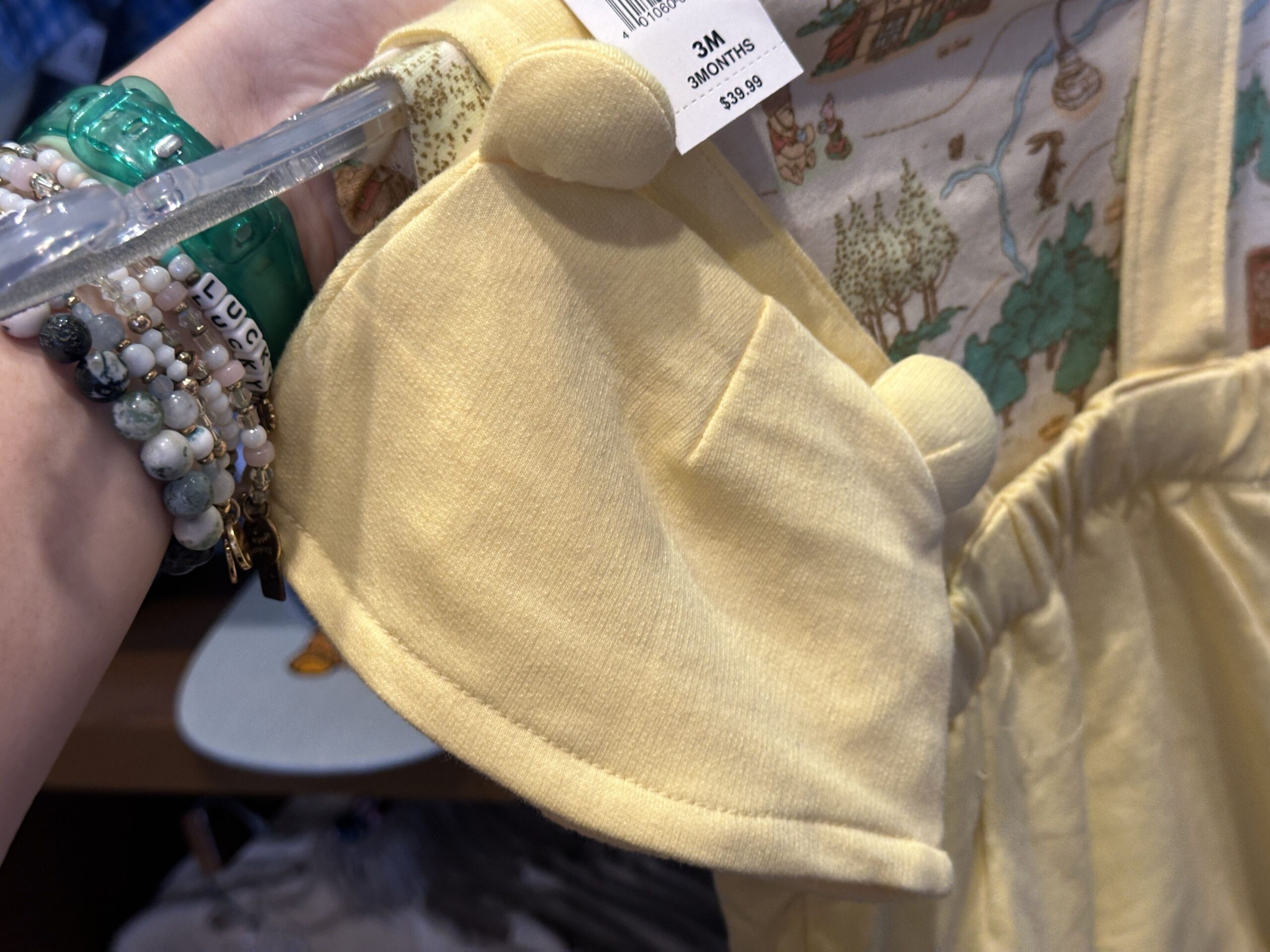 UK Pavilion Winnie the Pooh Baby Onesie.