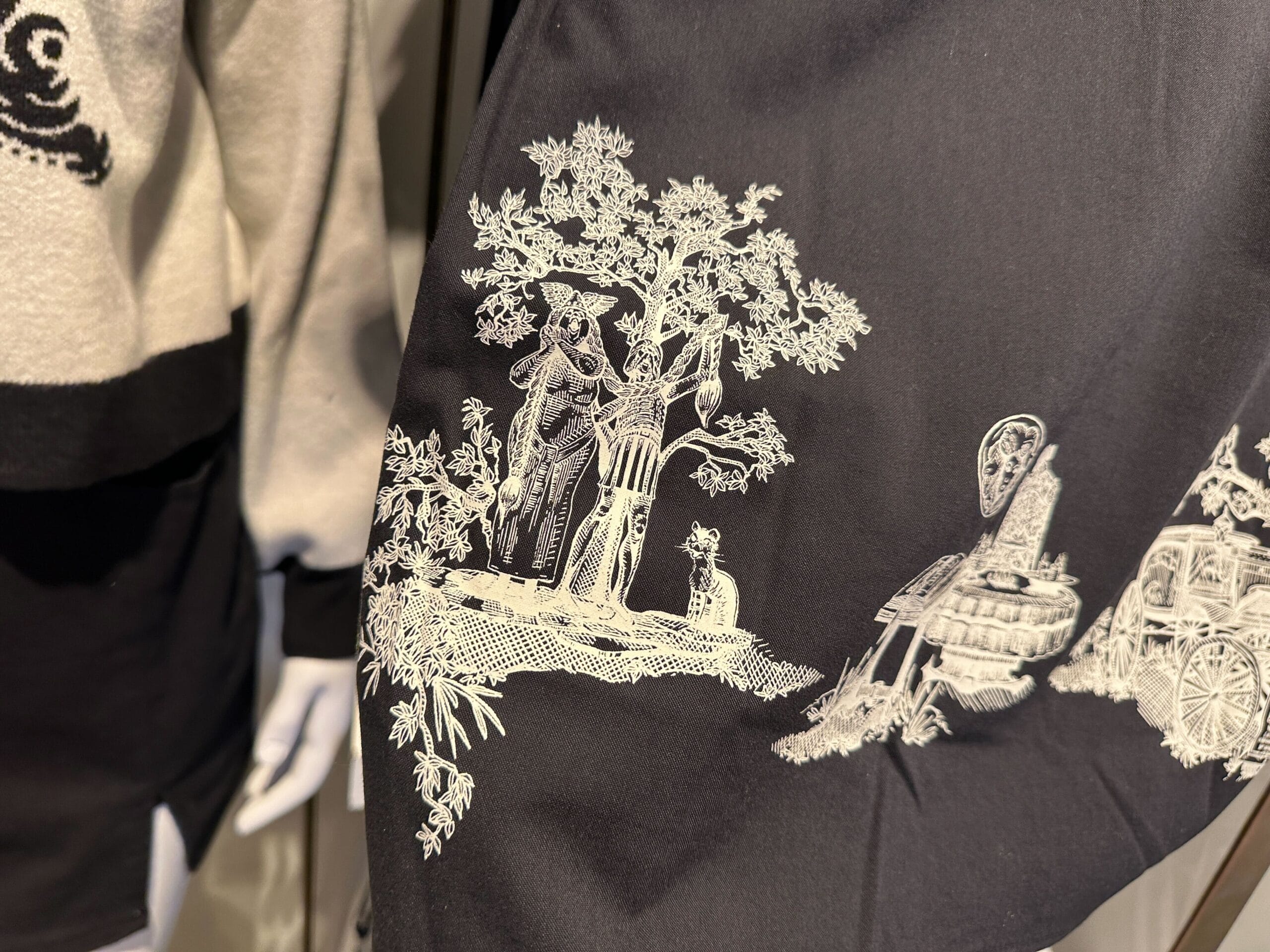 Black and White Haunted Mansion Apparel by Her Universe Collection at Walt Disney World