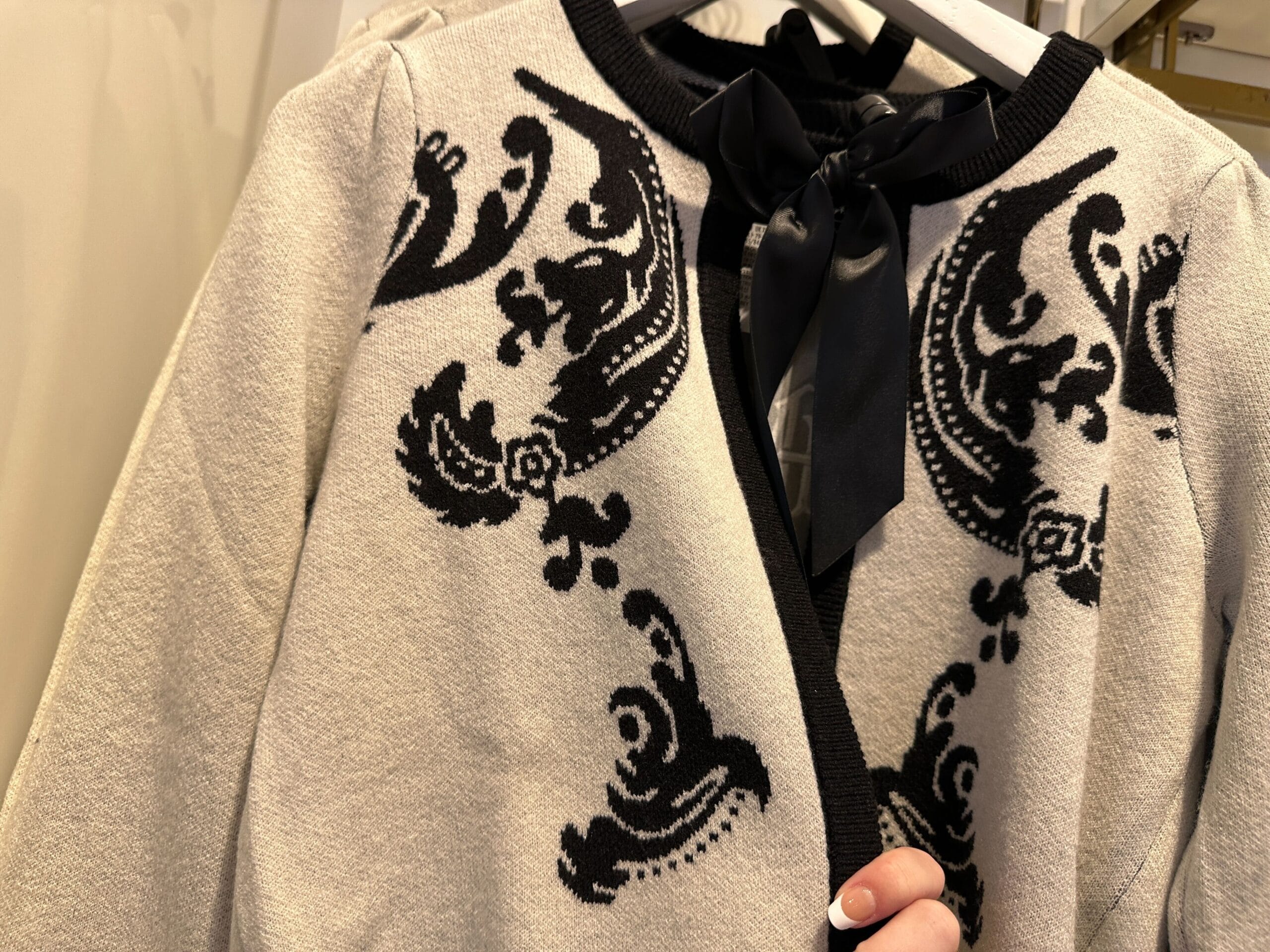 Black and White Haunted Mansion Apparel by Her Universe Collection at Walt Disney World